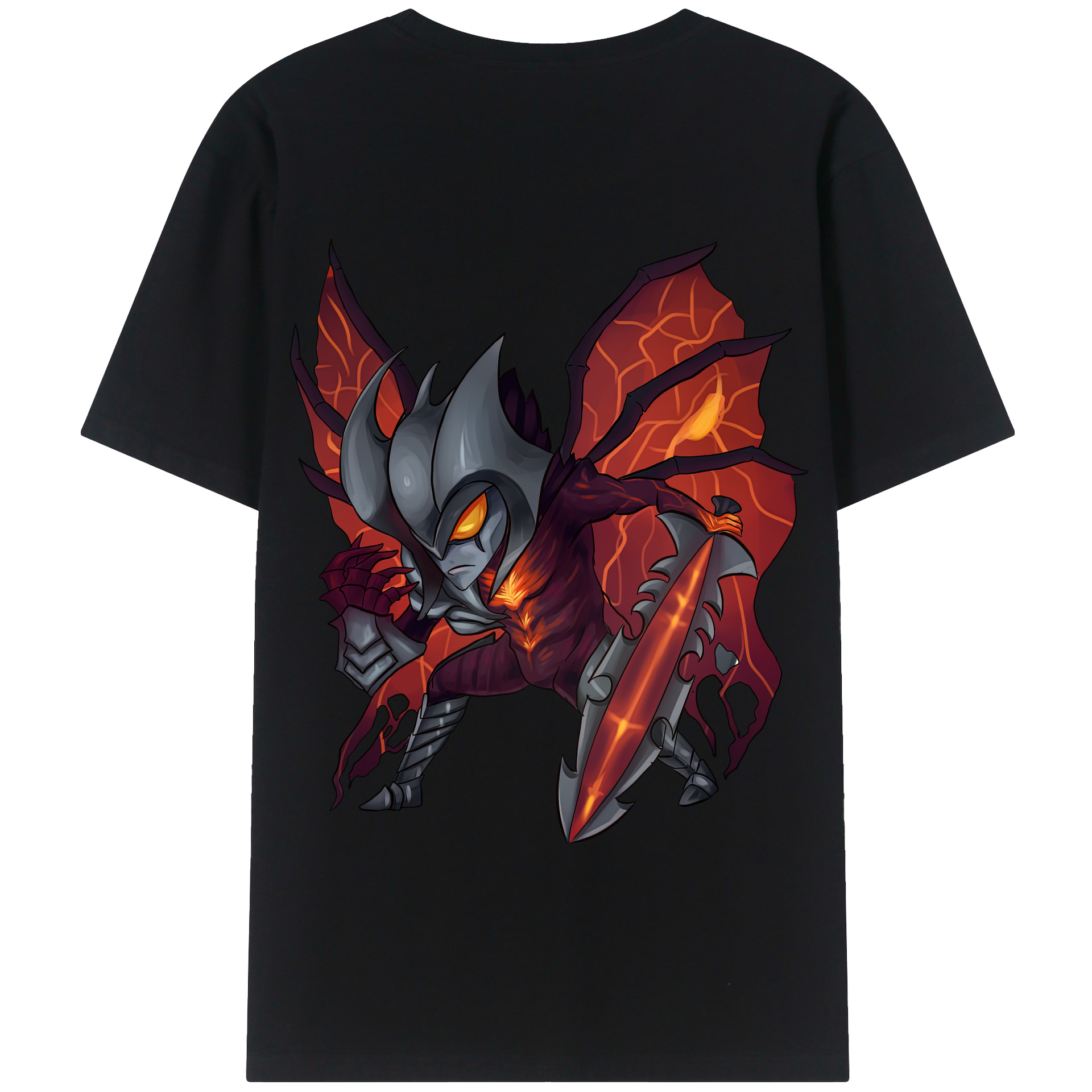リーグ・オブ・レジェンド League of Legends LOL 綿100％半袖Tシャツ（背面プリント）