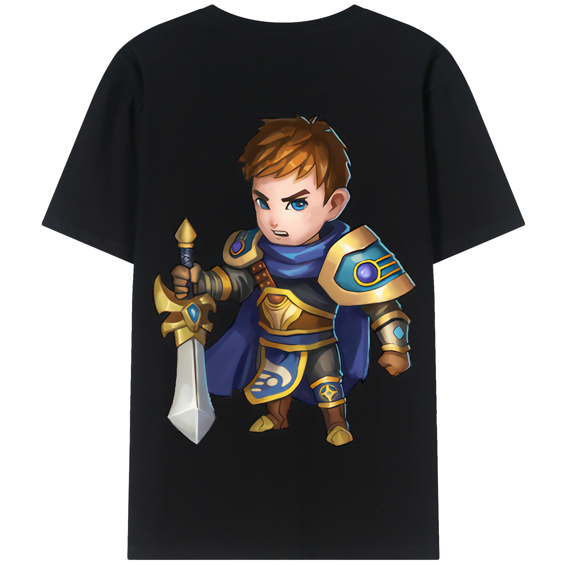リーグ・オブ・レジェンド League of Legends LOL 綿100％半袖Tシャツ（背面プリント）