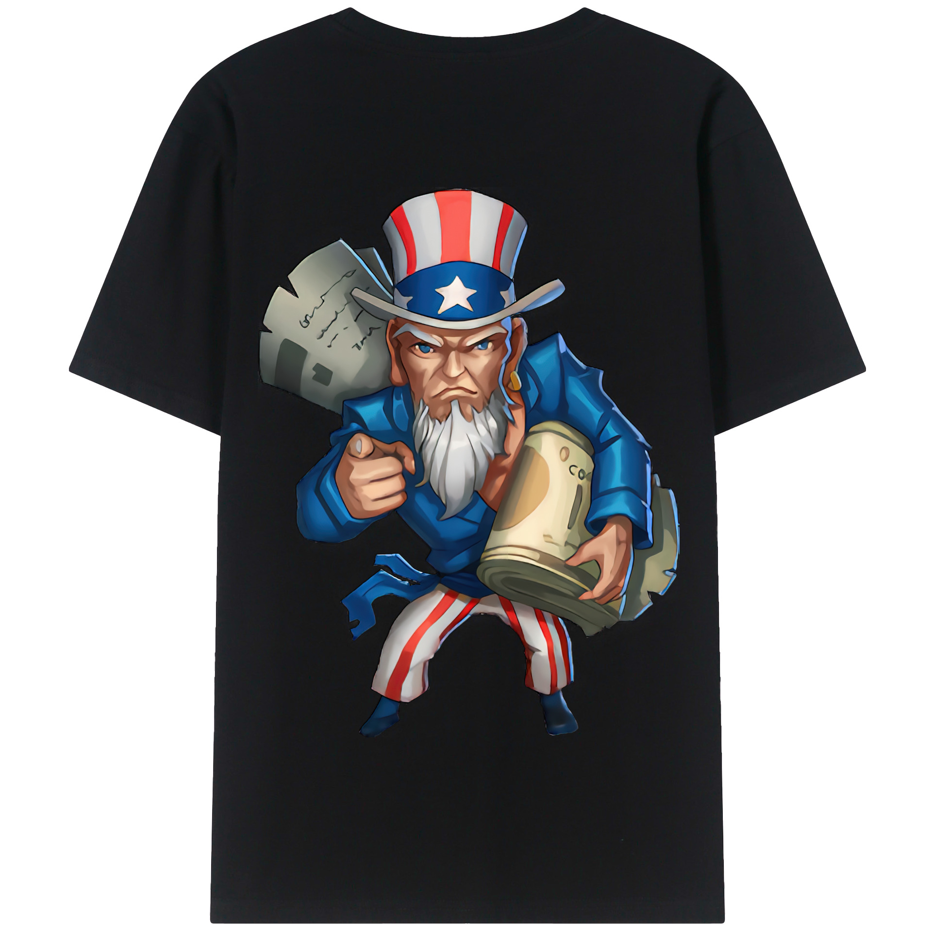 リーグ・オブ・レジェンド League of Legends LOL 綿100％半袖Tシャツ（背面プリント）