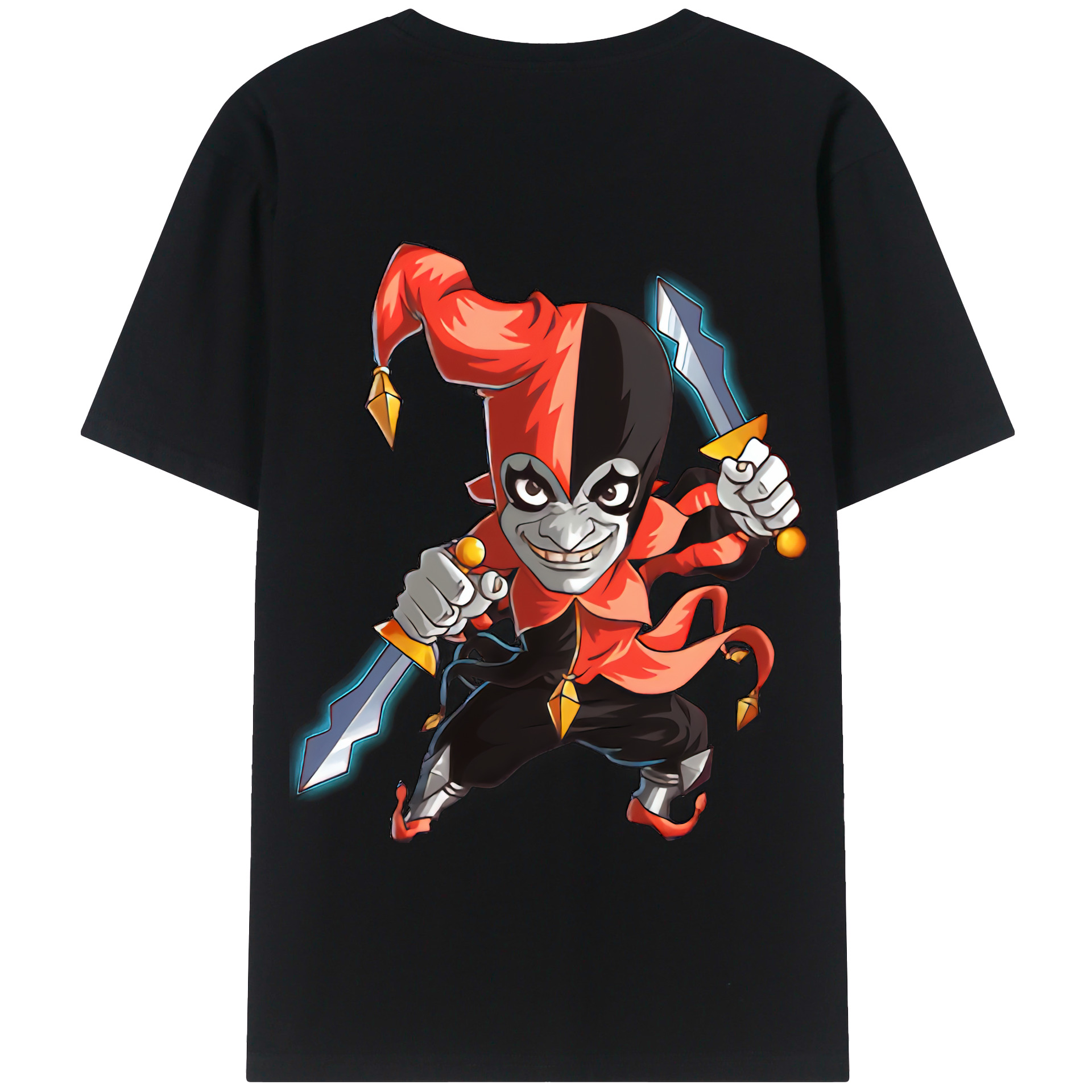 リーグ・オブ・レジェンド League of Legends LOL 綿100％半袖Tシャツ（背面プリント）