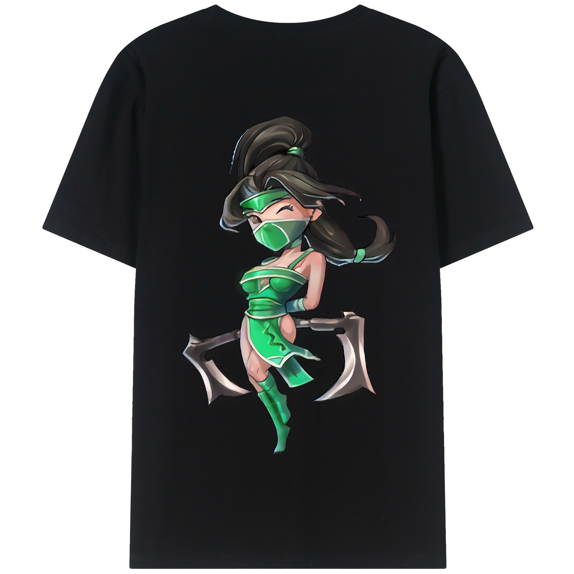 リーグ・オブ・レジェンド League of Legends LOL 綿100％半袖Tシャツ（背面プリント）