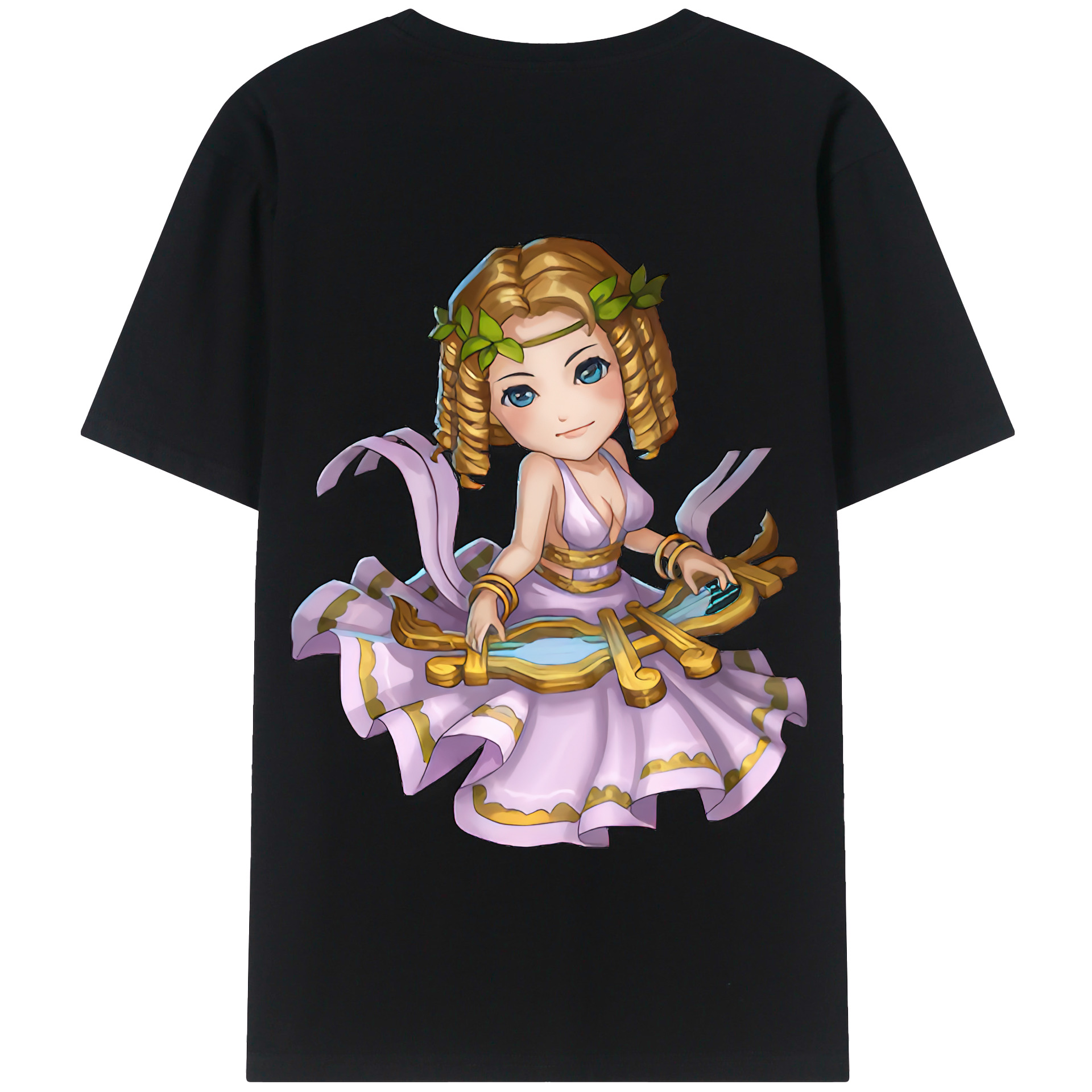 リーグ・オブ・レジェンド League of Legends LOL 綿100％半袖Tシャツ（背面プリント）