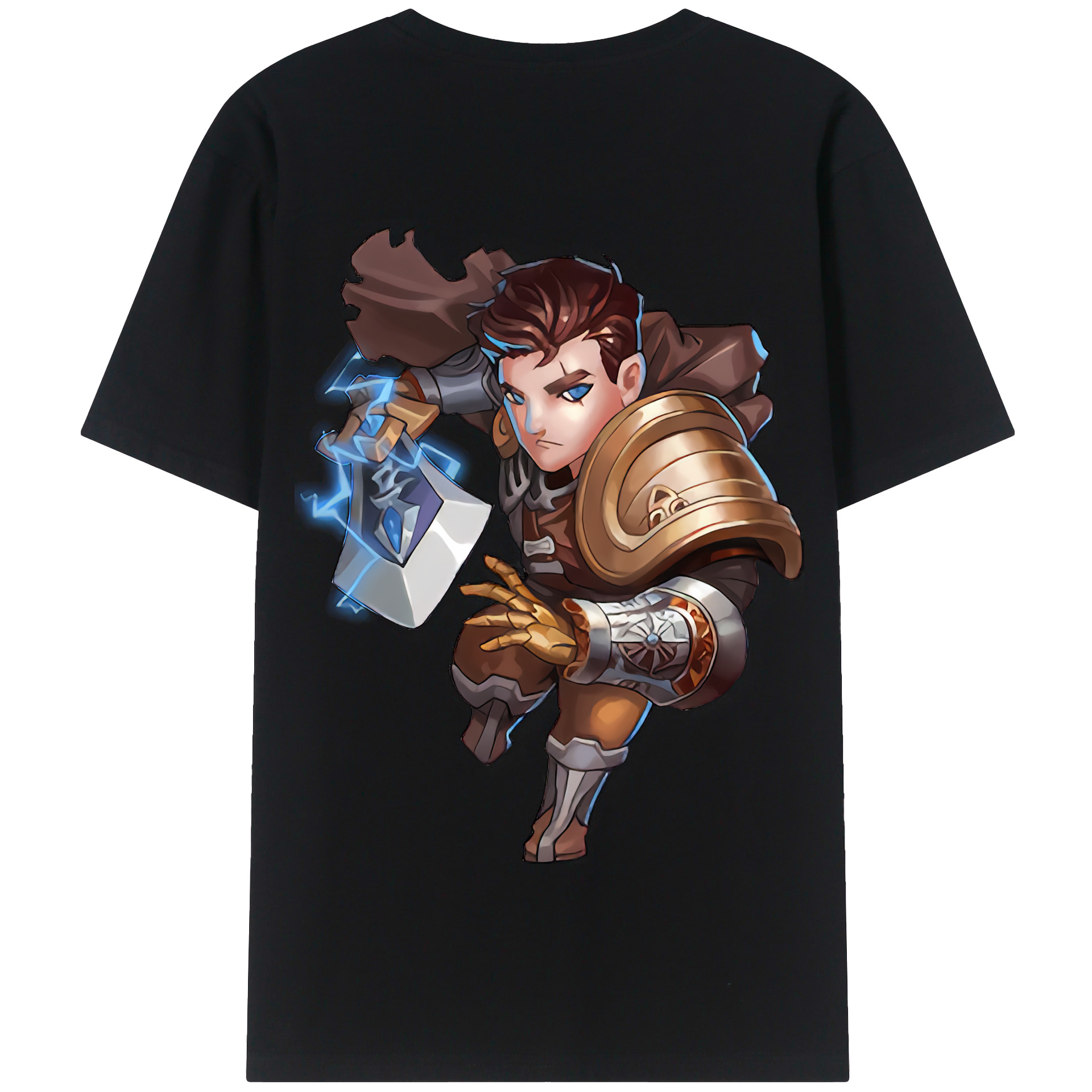 リーグ・オブ・レジェンド League of Legends LOL 綿100％半袖Tシャツ（背面プリント）