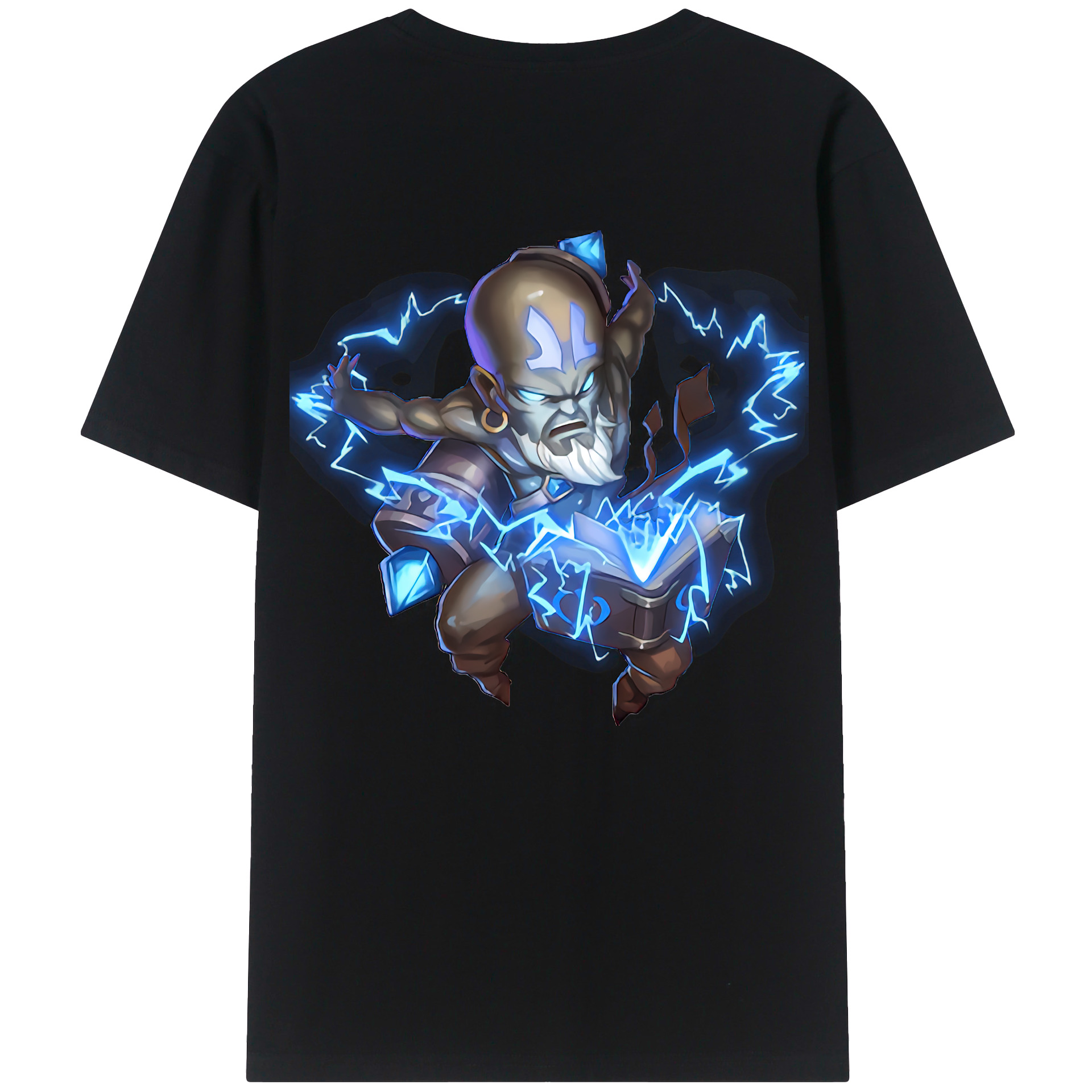 リーグ・オブ・レジェンド League of Legends LOL 綿100％半袖Tシャツ（背面プリント）