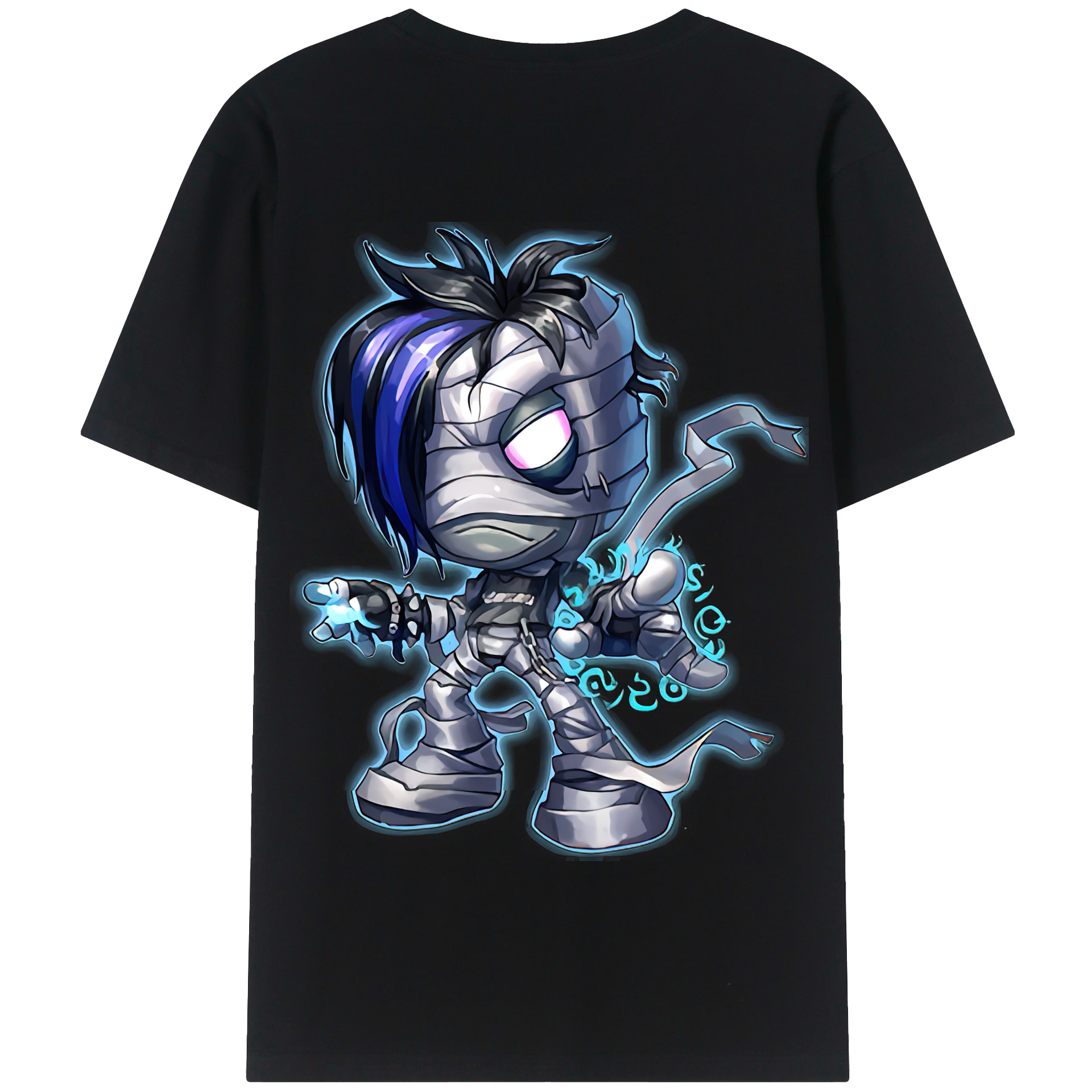 リーグ・オブ・レジェンド League of Legends LOL 綿100％半袖Tシャツ（背面プリント）