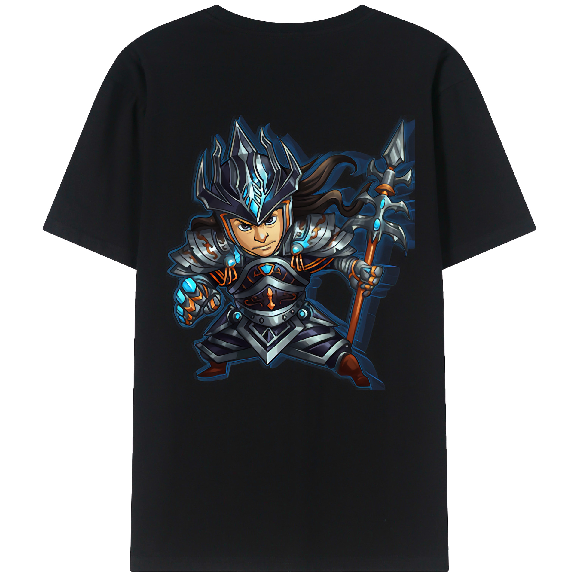 リーグ・オブ・レジェンド League of Legends LOL 綿100％半袖Tシャツ（背面プリント）
