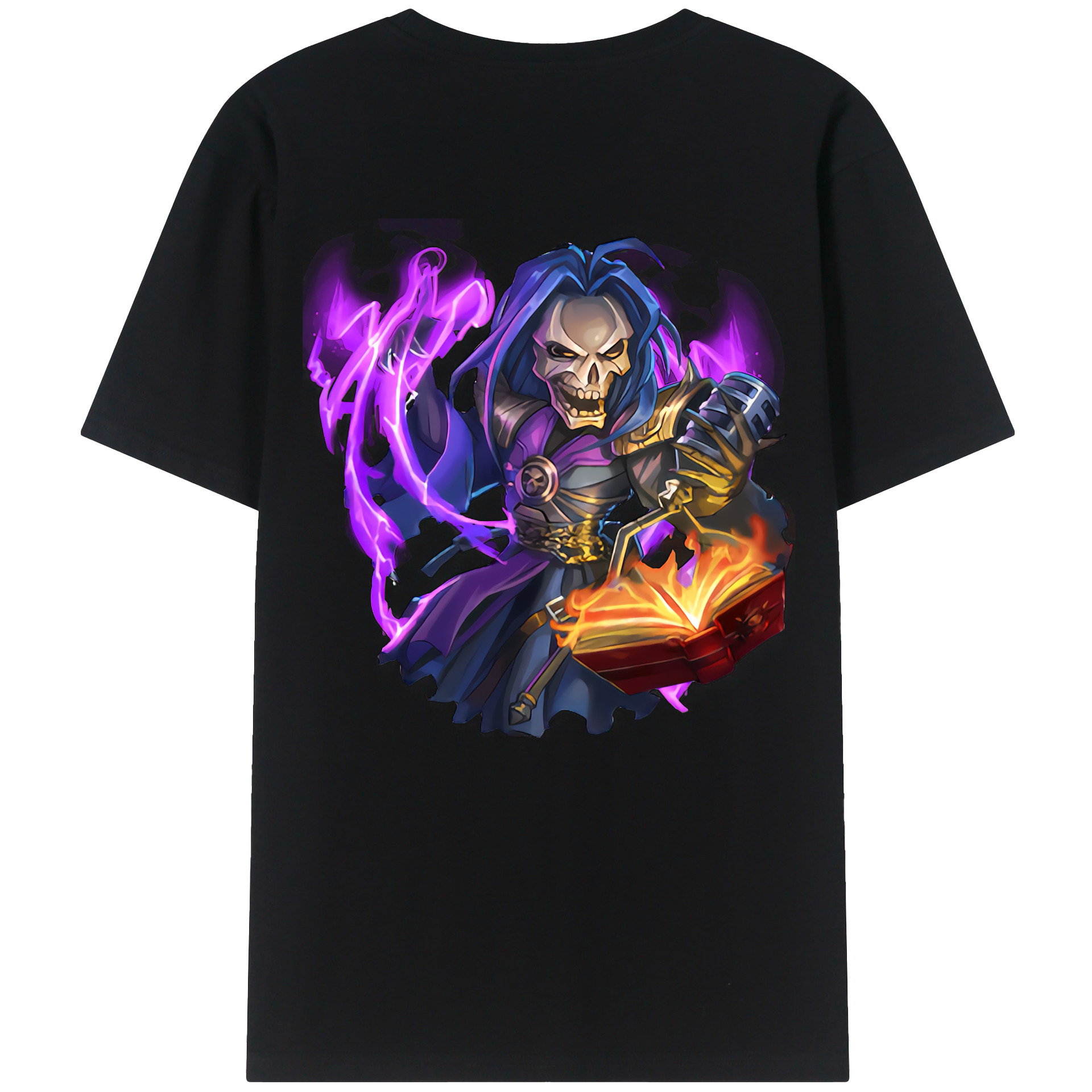 リーグ・オブ・レジェンド League of Legends LOL 綿100％半袖Tシャツ（背面プリント）