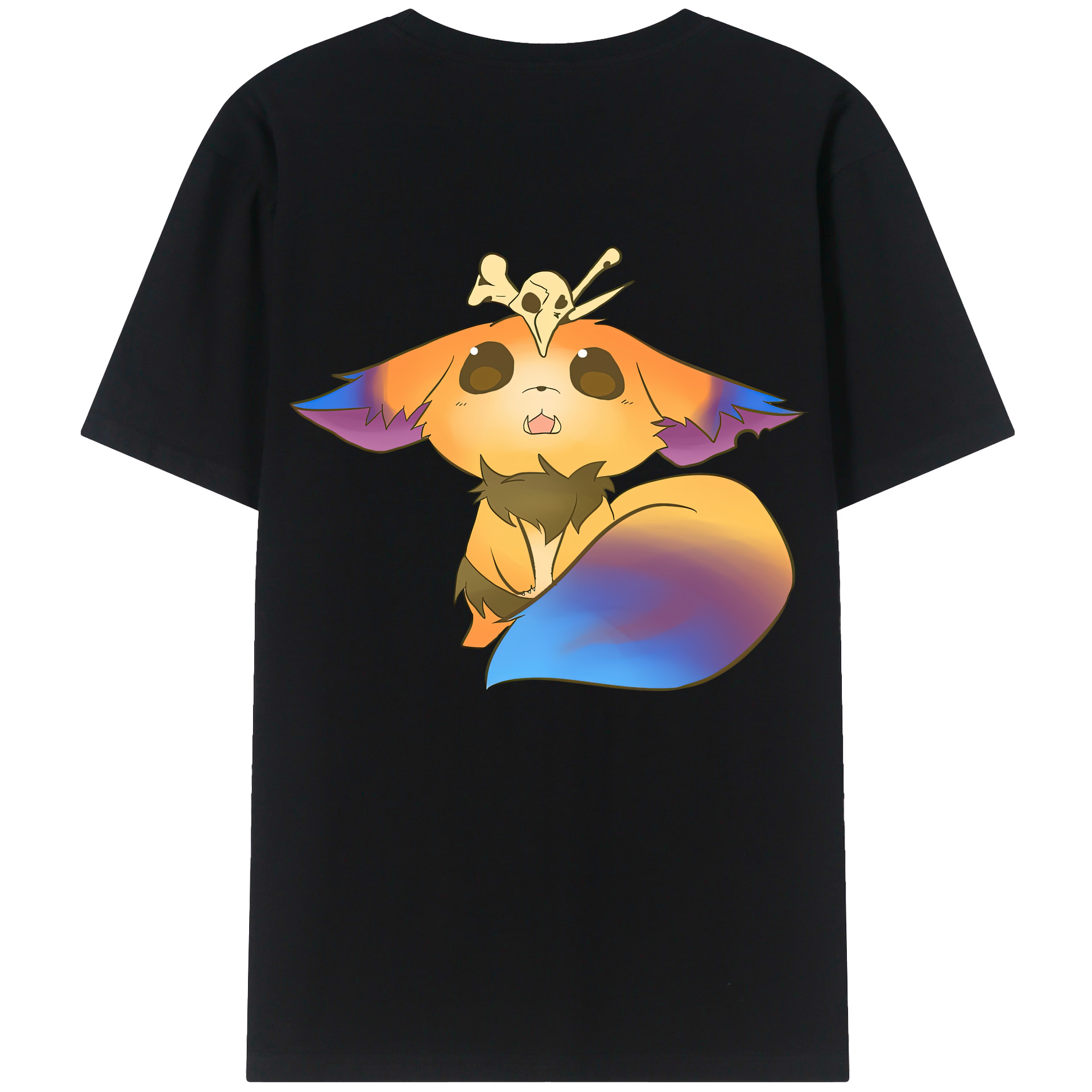 リーグ・オブ・レジェンド League of Legends LOL 綿100％半袖Tシャツ（背面プリント）
