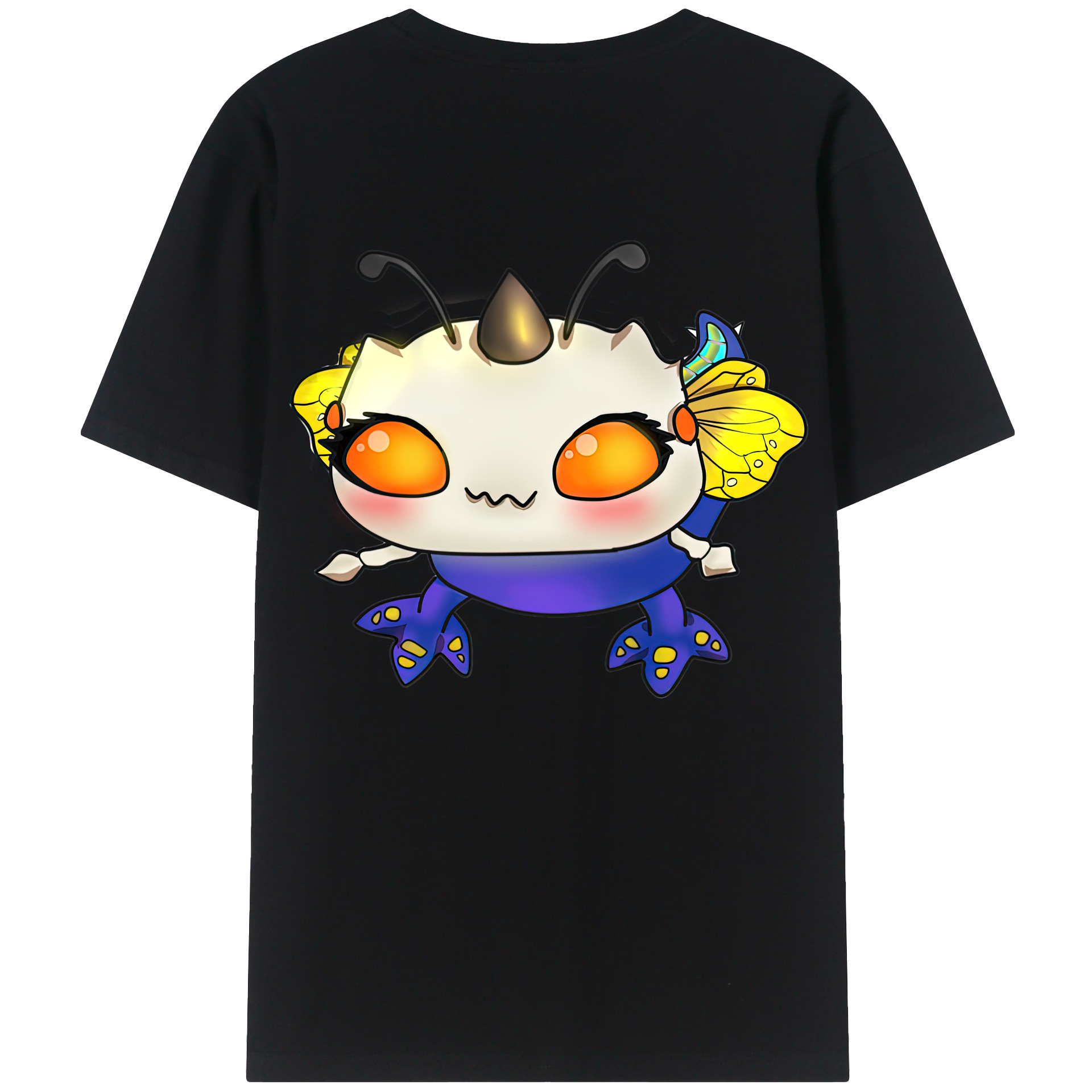 リーグ・オブ・レジェンド League of Legends LOL 綿100％半袖Tシャツ（背面プリント）