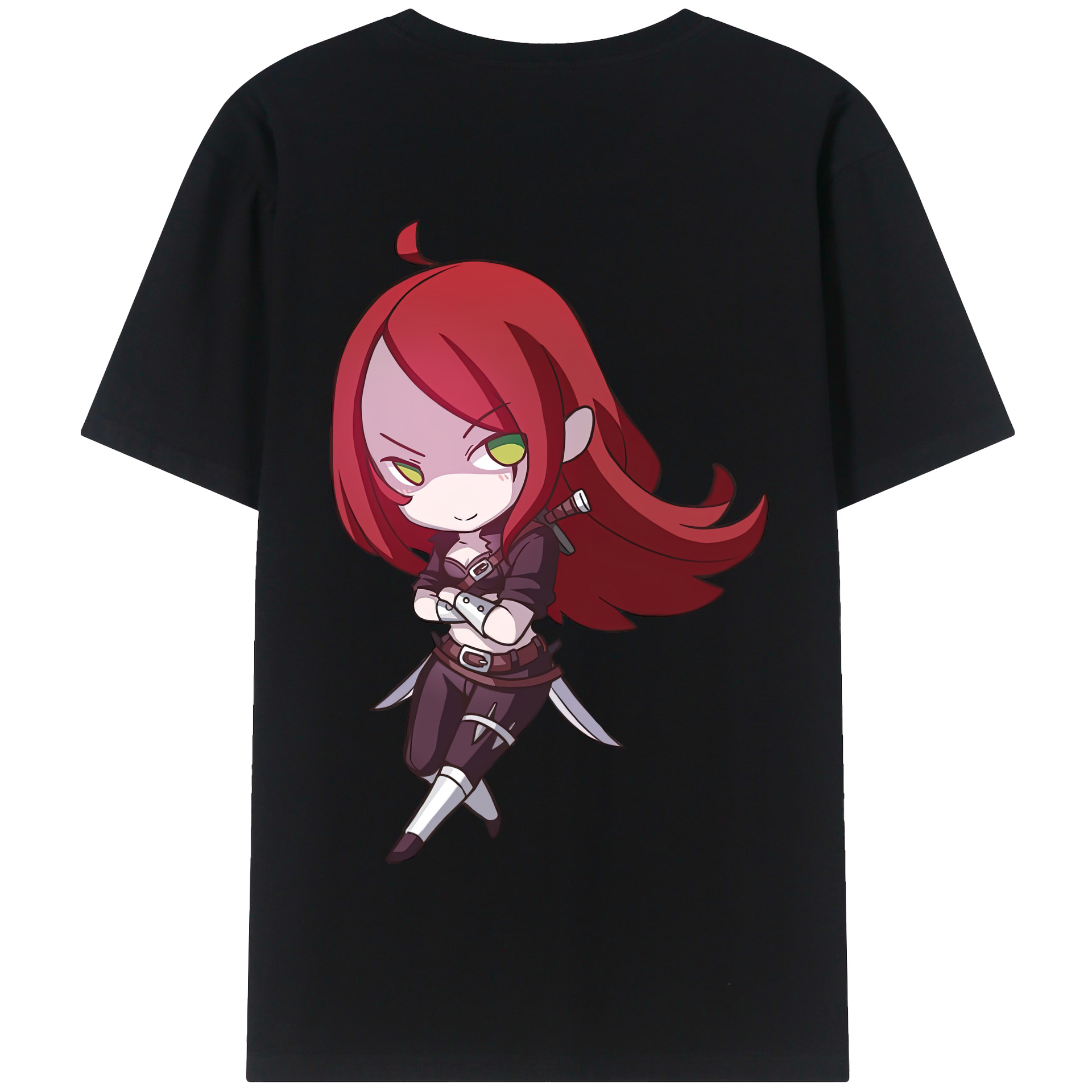 リーグ・オブ・レジェンド League of Legends LOL 綿100％半袖Tシャツ（背面プリント）