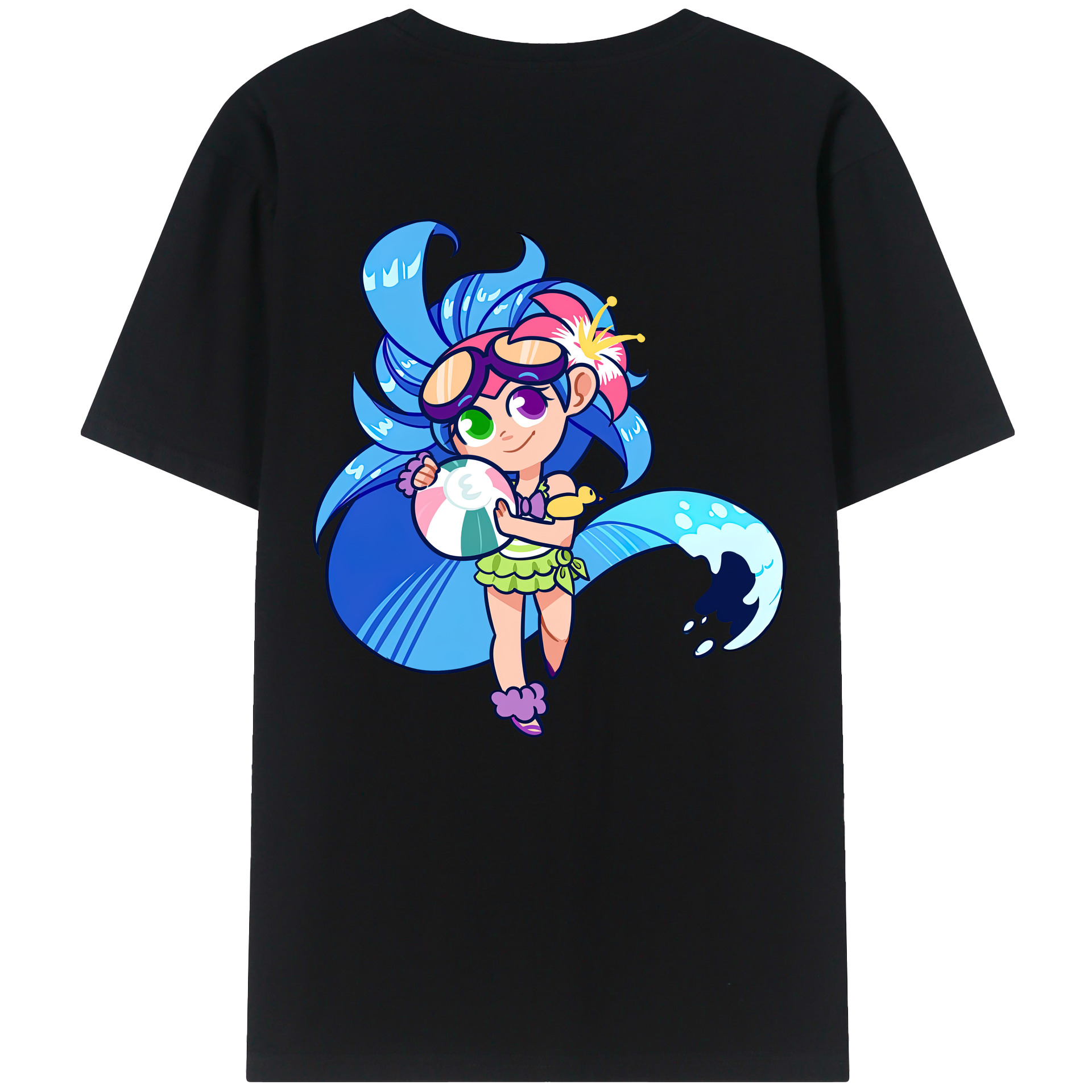 リーグ・オブ・レジェンド League of Legends LOL 綿100％半袖Tシャツ（背面プリント）