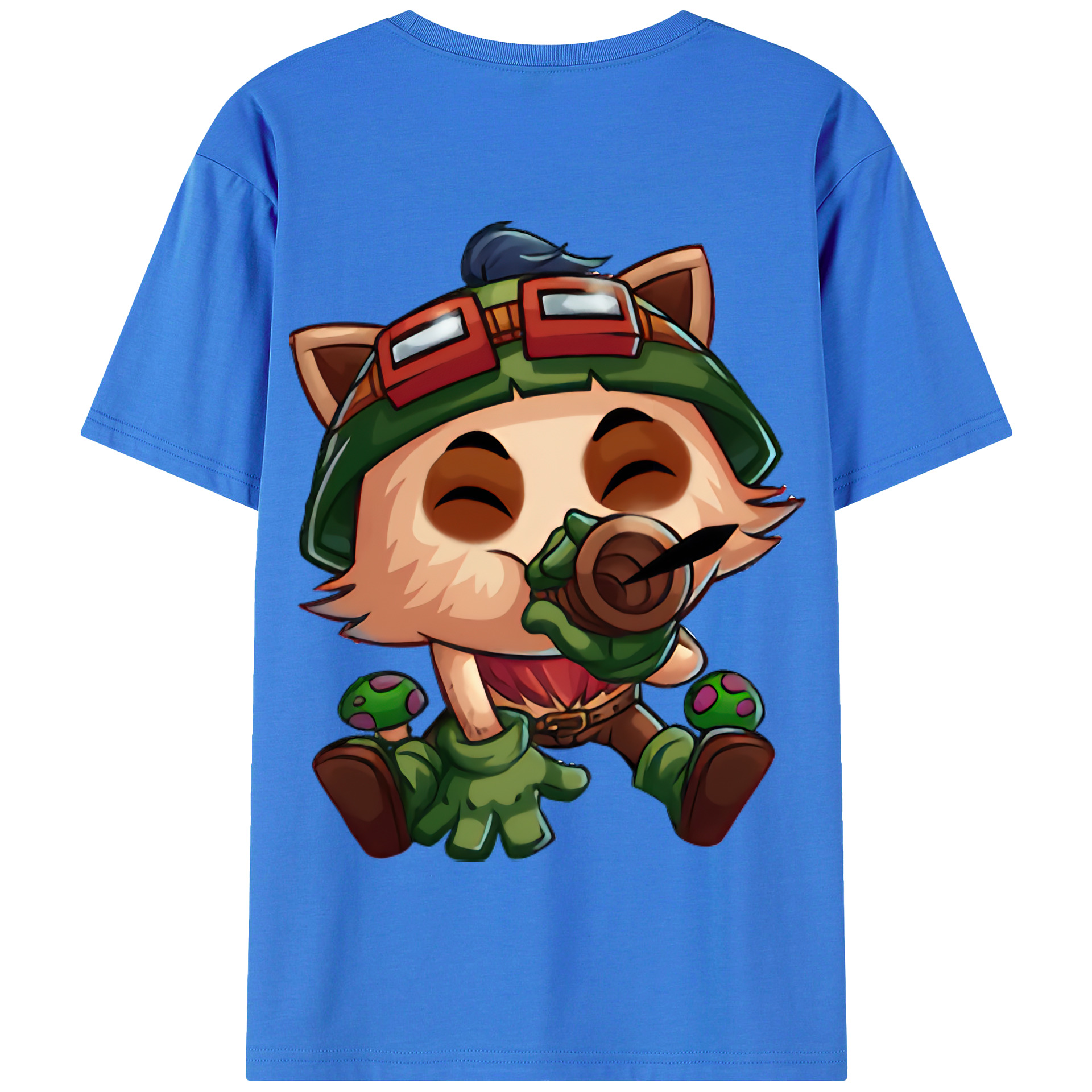 リーグ・オブ・レジェンド League of Legends LOL 綿100％半袖Tシャツ（背面プリント）