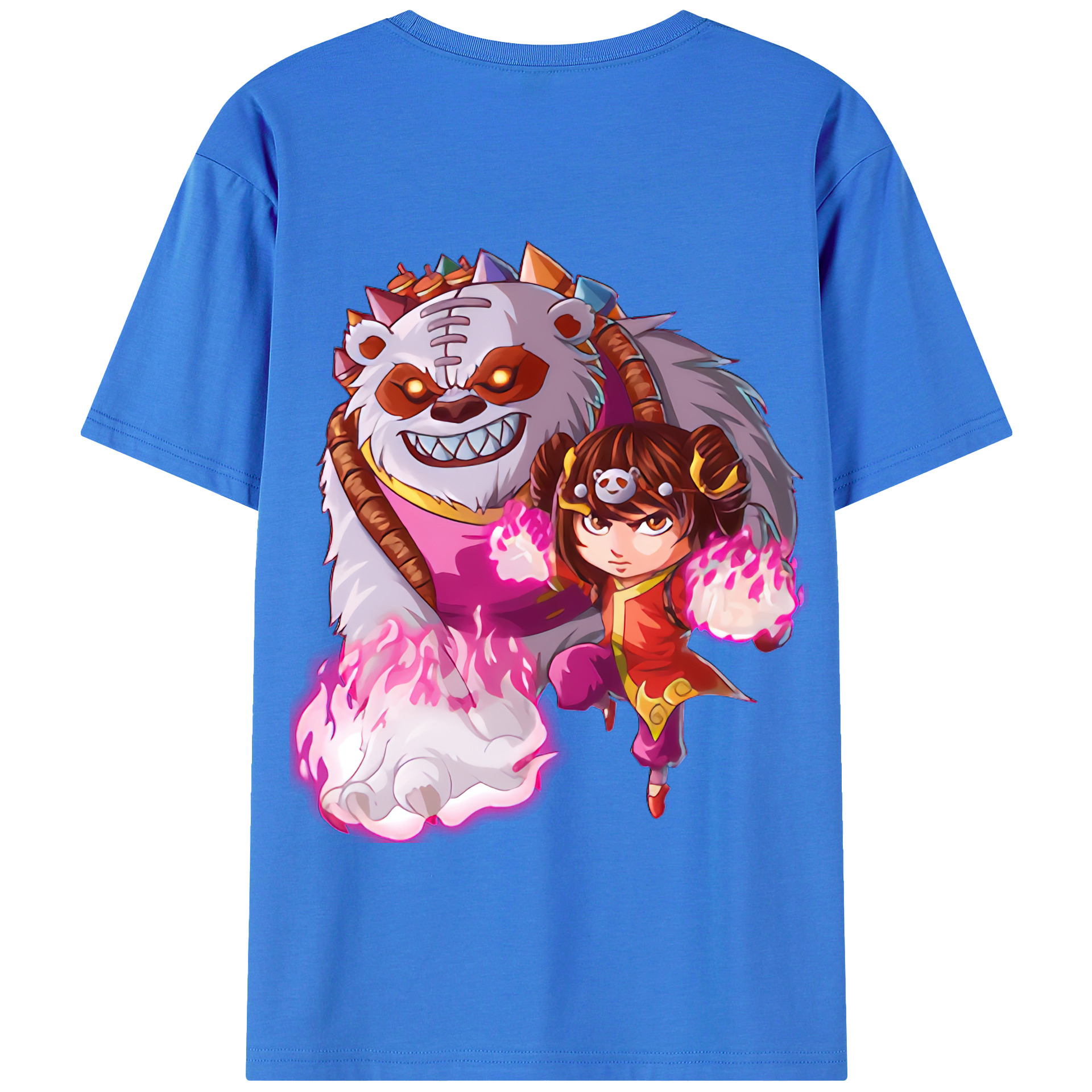 リーグ・オブ・レジェンド League of Legends LOL 綿100％半袖Tシャツ（背面プリント）