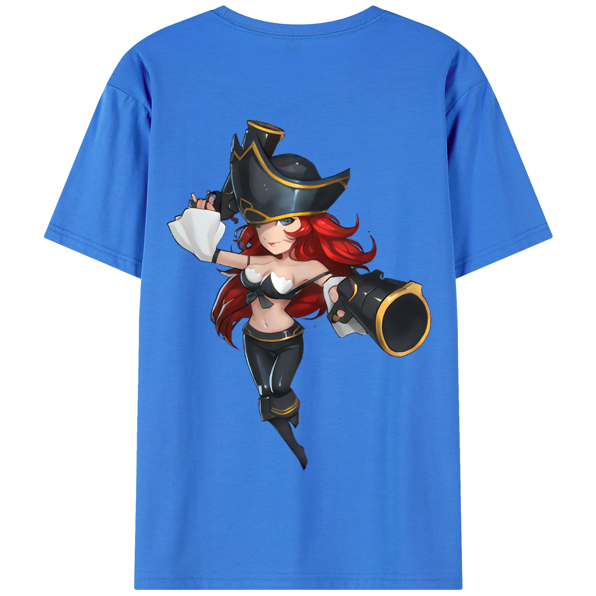 リーグ・オブ・レジェンド League of Legends LOL 綿100％半袖Tシャツ（背面プリント）