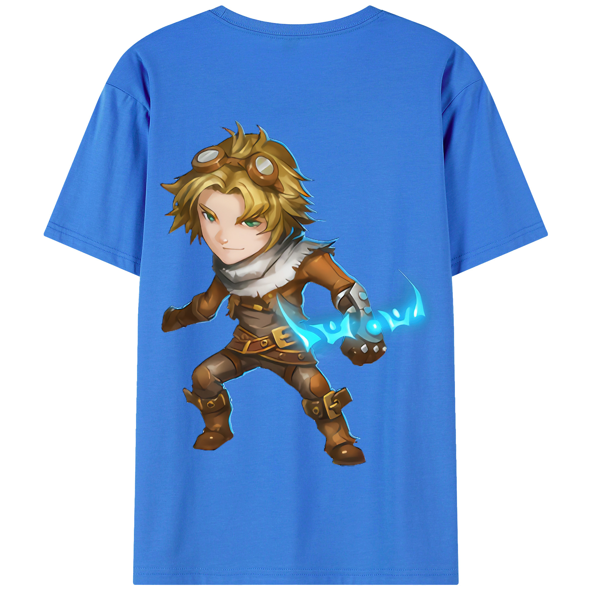 リーグ・オブ・レジェンド League of Legends LOL 綿100％半袖Tシャツ（背面プリント）