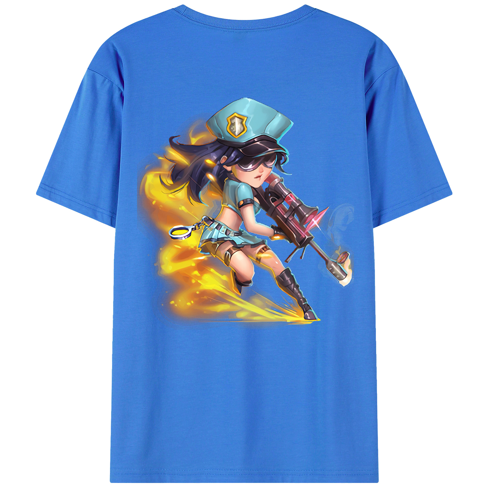 リーグ・オブ・レジェンド League of Legends LOL 綿100％半袖Tシャツ（背面プリント）