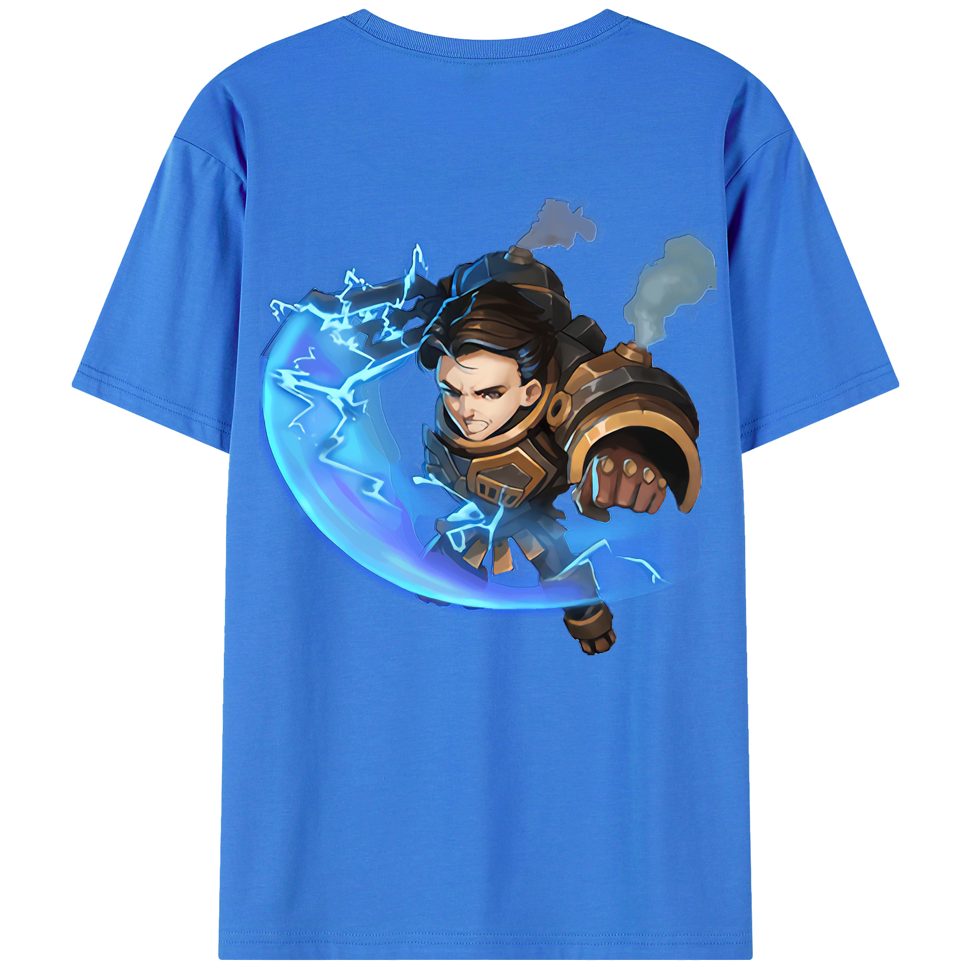 リーグ・オブ・レジェンド League of Legends LOL 綿100％半袖Tシャツ（背面プリント）