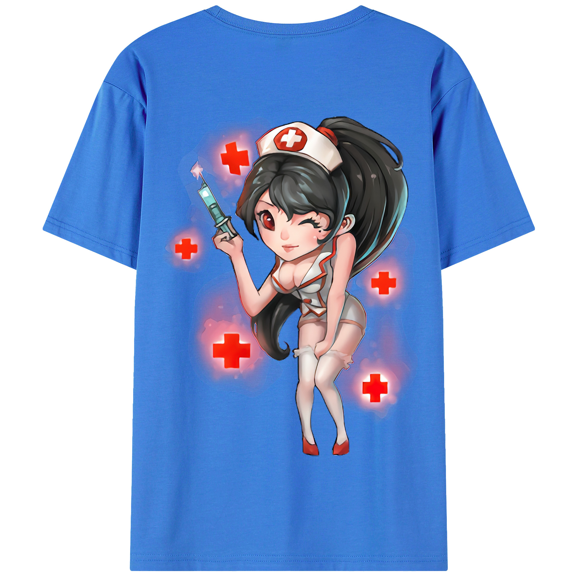 リーグ・オブ・レジェンド League of Legends LOL 綿100％半袖Tシャツ（背面プリント）
