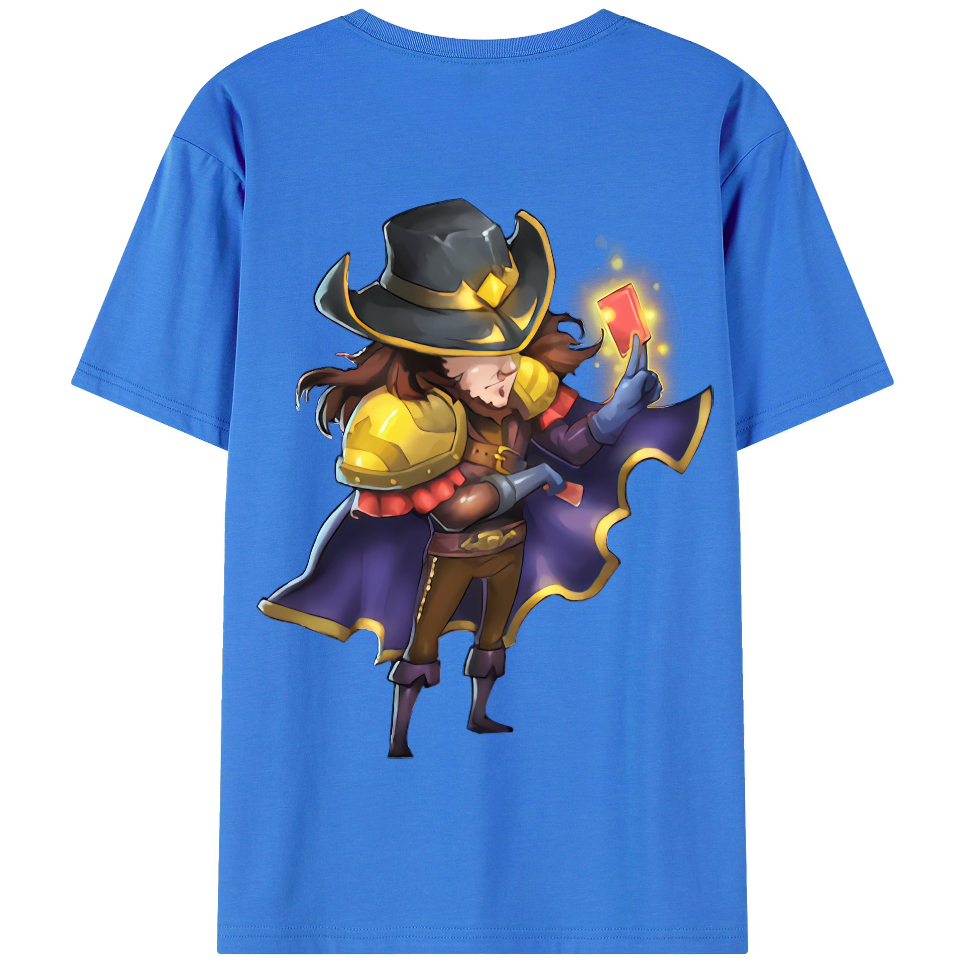 リーグ・オブ・レジェンド League of Legends LOL 綿100％半袖Tシャツ（背面プリント）