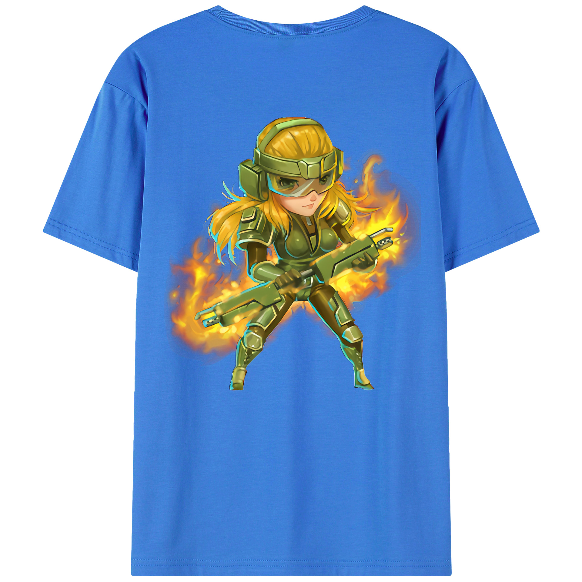 リーグ・オブ・レジェンド League of Legends LOL 綿100％半袖Tシャツ（背面プリント）