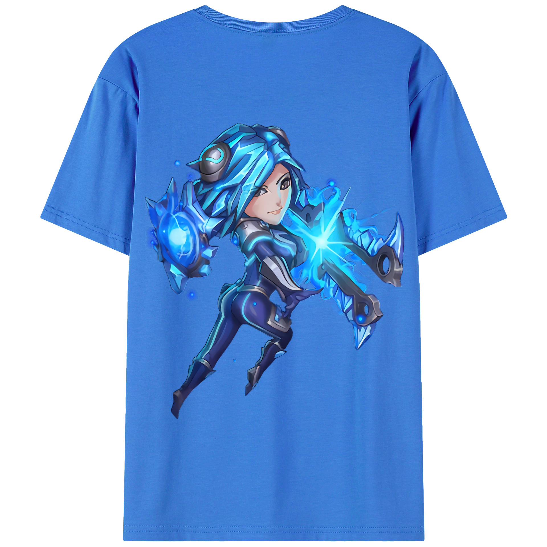 リーグ・オブ・レジェンド League of Legends LOL 綿100％半袖Tシャツ（背面プリント）