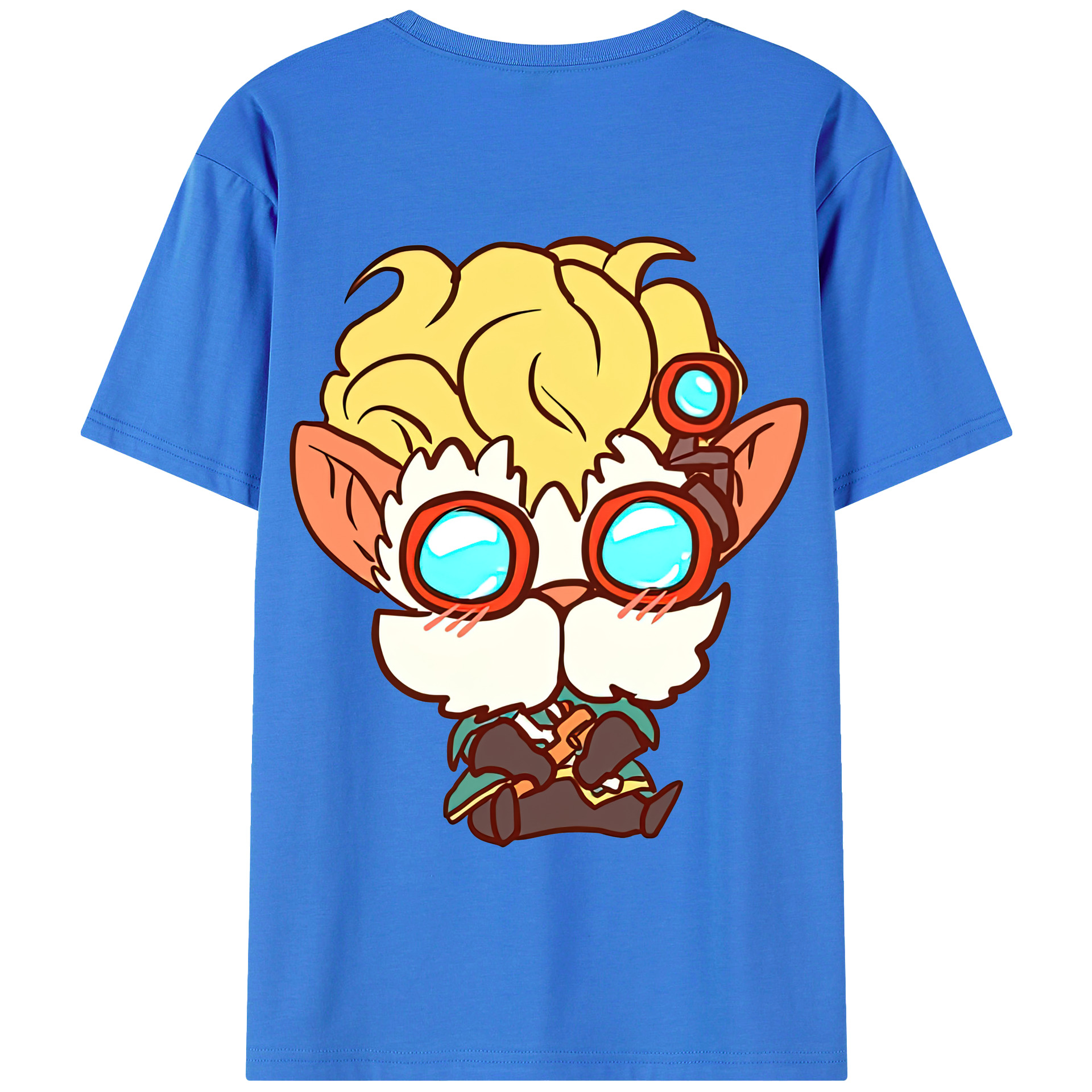 リーグ・オブ・レジェンド League of Legends LOL 綿100％半袖Tシャツ（背面プリント）