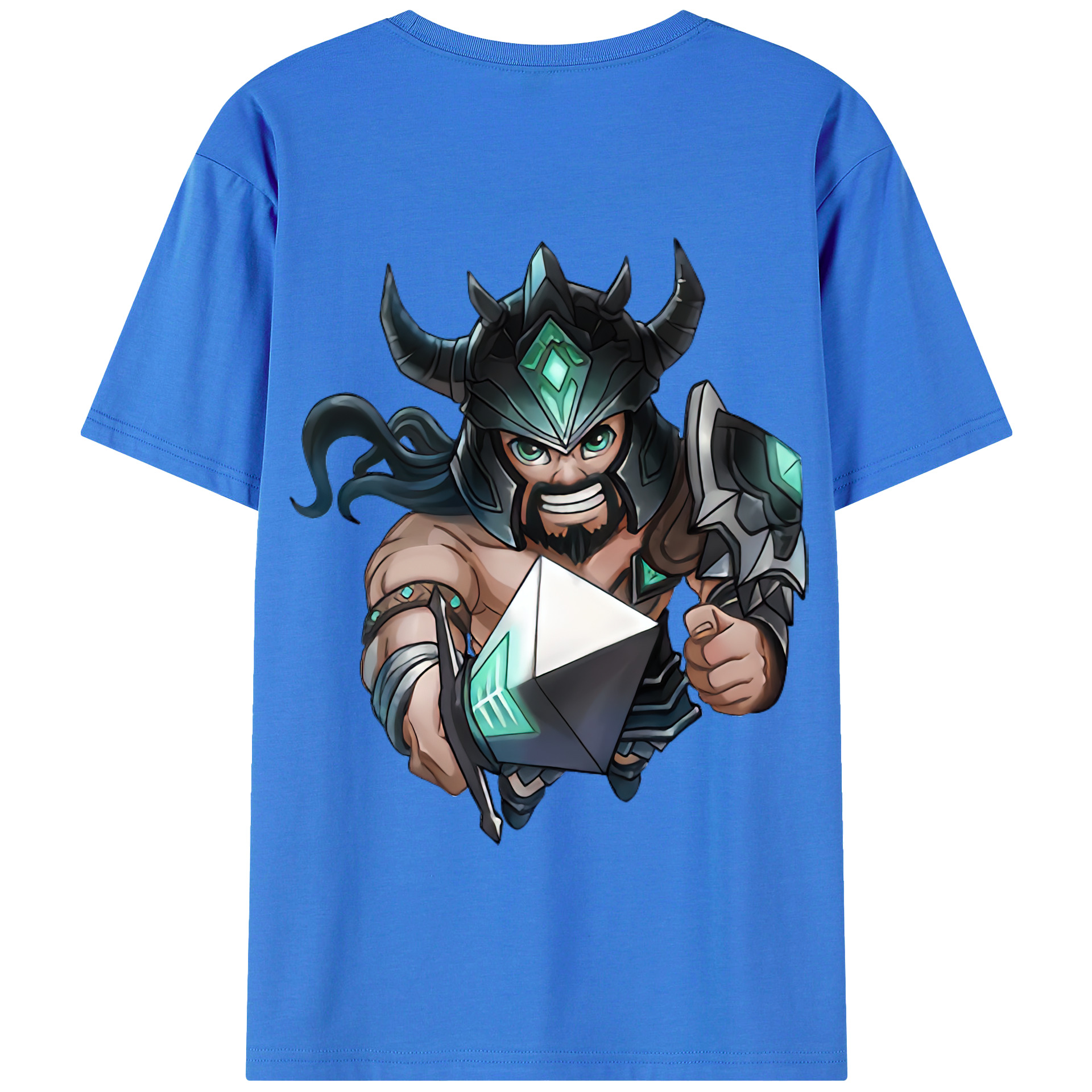 リーグ・オブ・レジェンド League of Legends LOL 綿100％半袖Tシャツ（背面プリント）
