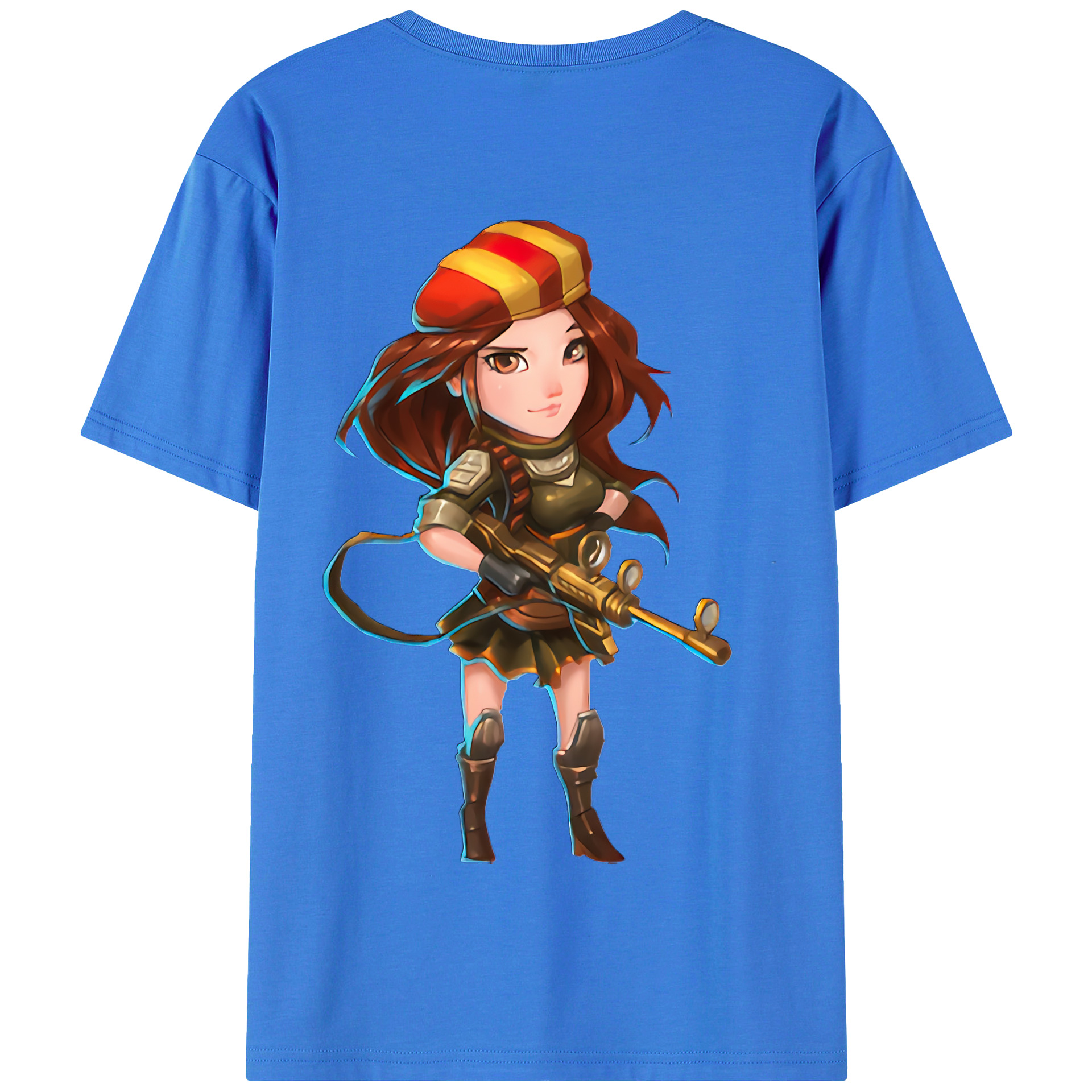 リーグ・オブ・レジェンド League of Legends LOL 綿100％半袖Tシャツ（背面プリント）