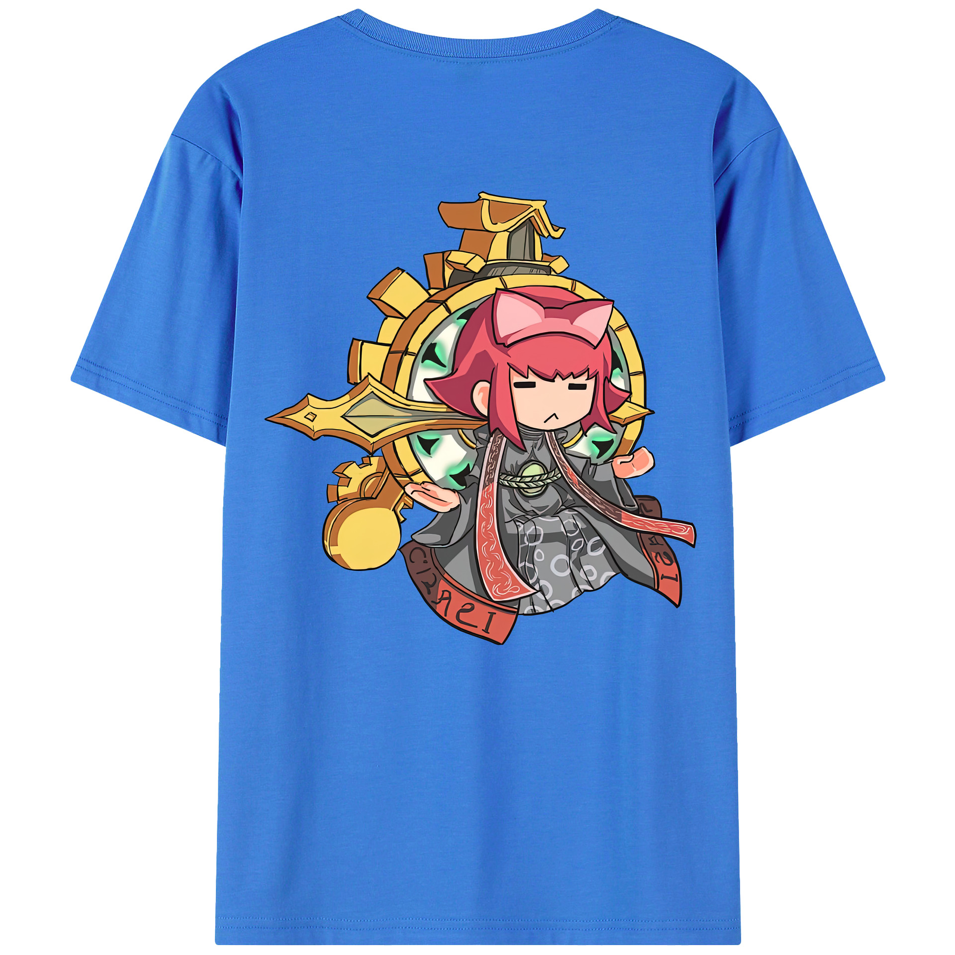 リーグ・オブ・レジェンド League of Legends LOL 綿100％半袖Tシャツ（背面プリント）