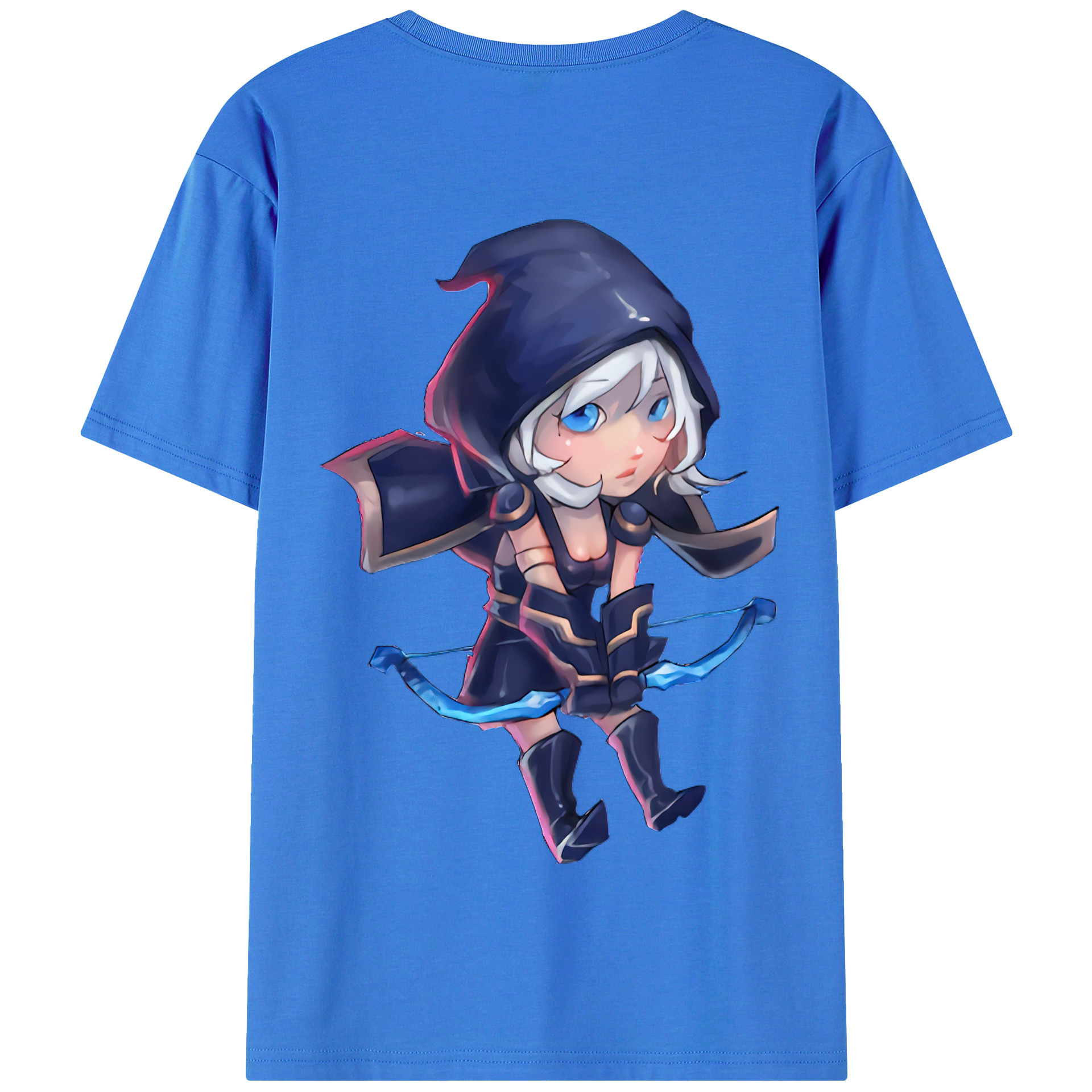 リーグ・オブ・レジェンド League of Legends LOL 綿100％半袖Tシャツ（背面プリント）