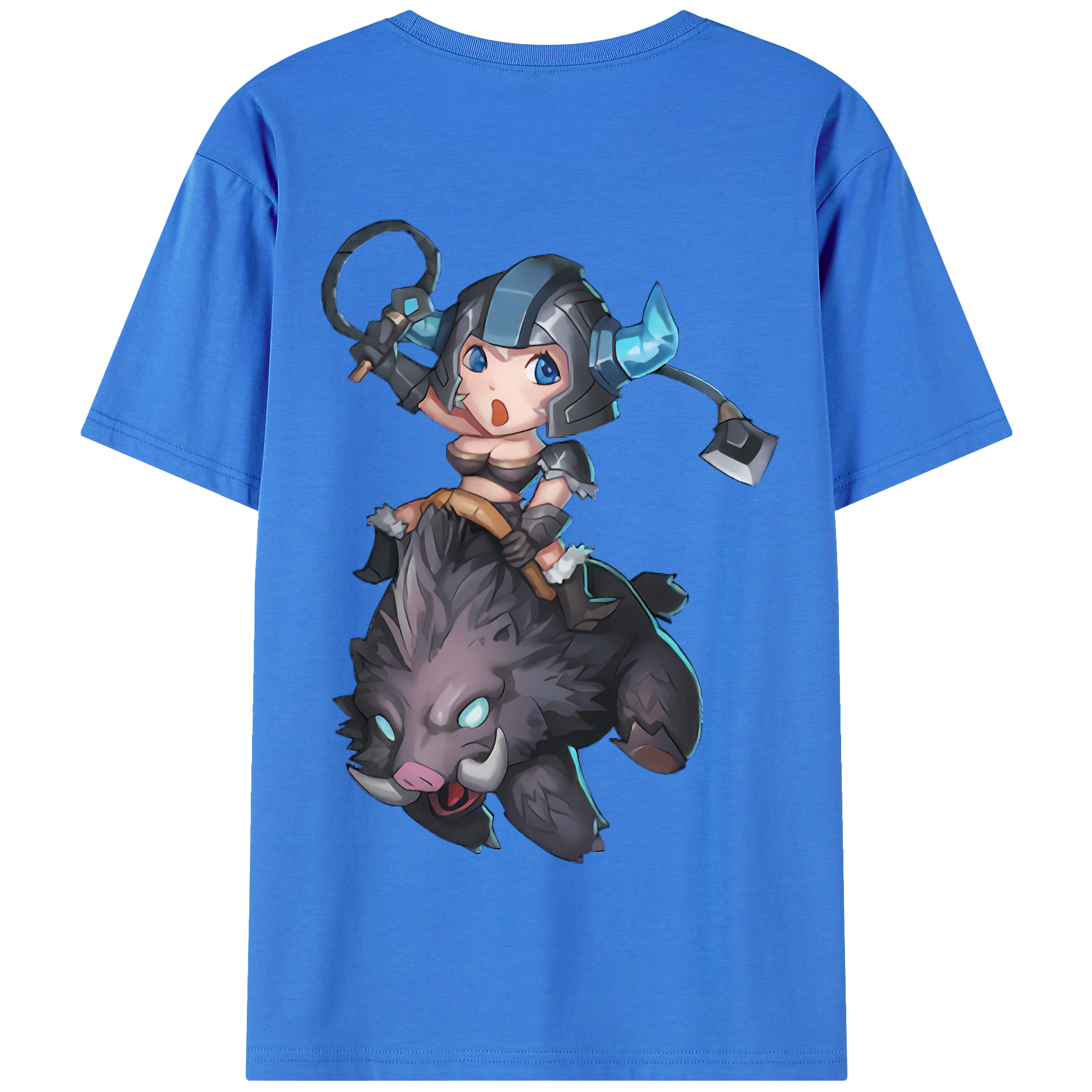 リーグ・オブ・レジェンド League of Legends LOL 綿100％半袖Tシャツ（背面プリント）