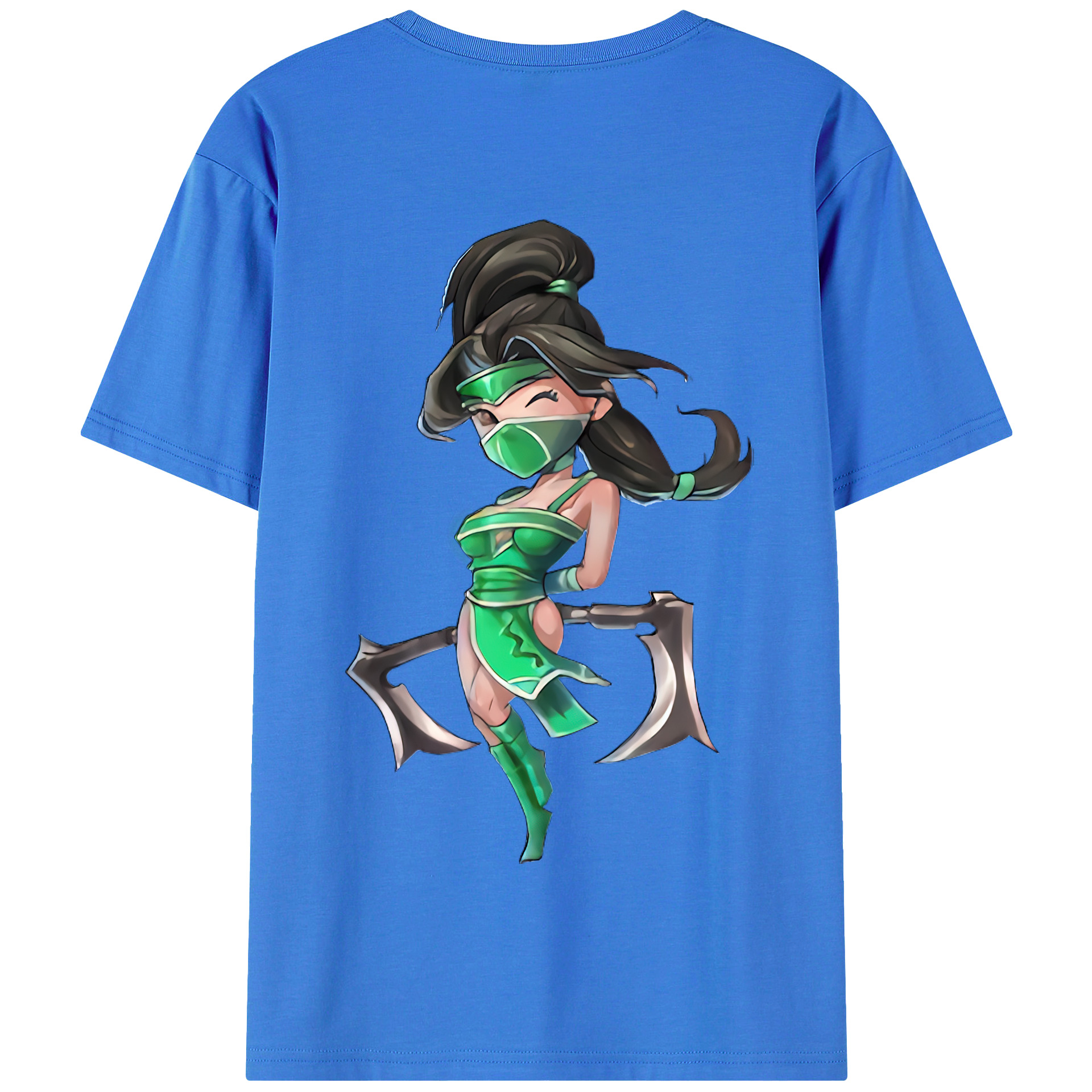 リーグ・オブ・レジェンド League of Legends LOL 綿100％半袖Tシャツ（背面プリント）