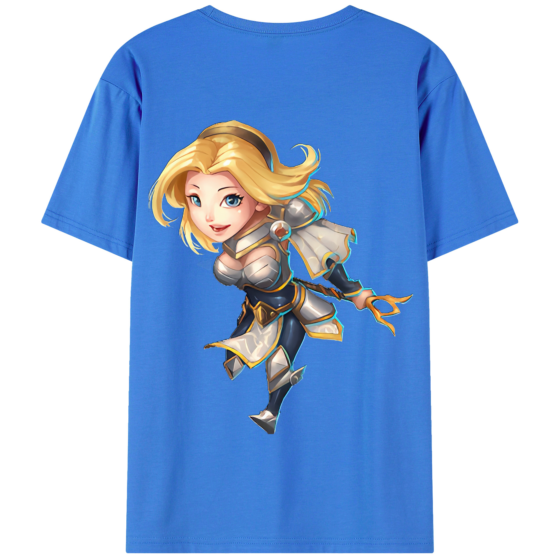 リーグ・オブ・レジェンド League of Legends LOL 綿100％半袖Tシャツ（背面プリント）