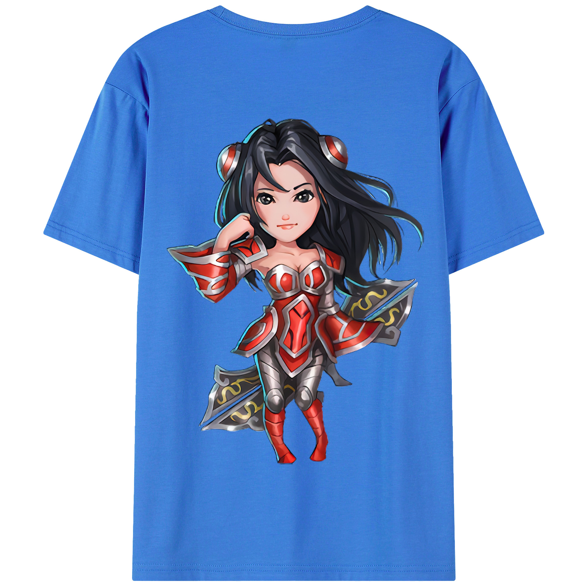 リーグ・オブ・レジェンド League of Legends LOL 綿100％半袖Tシャツ（背面プリント）