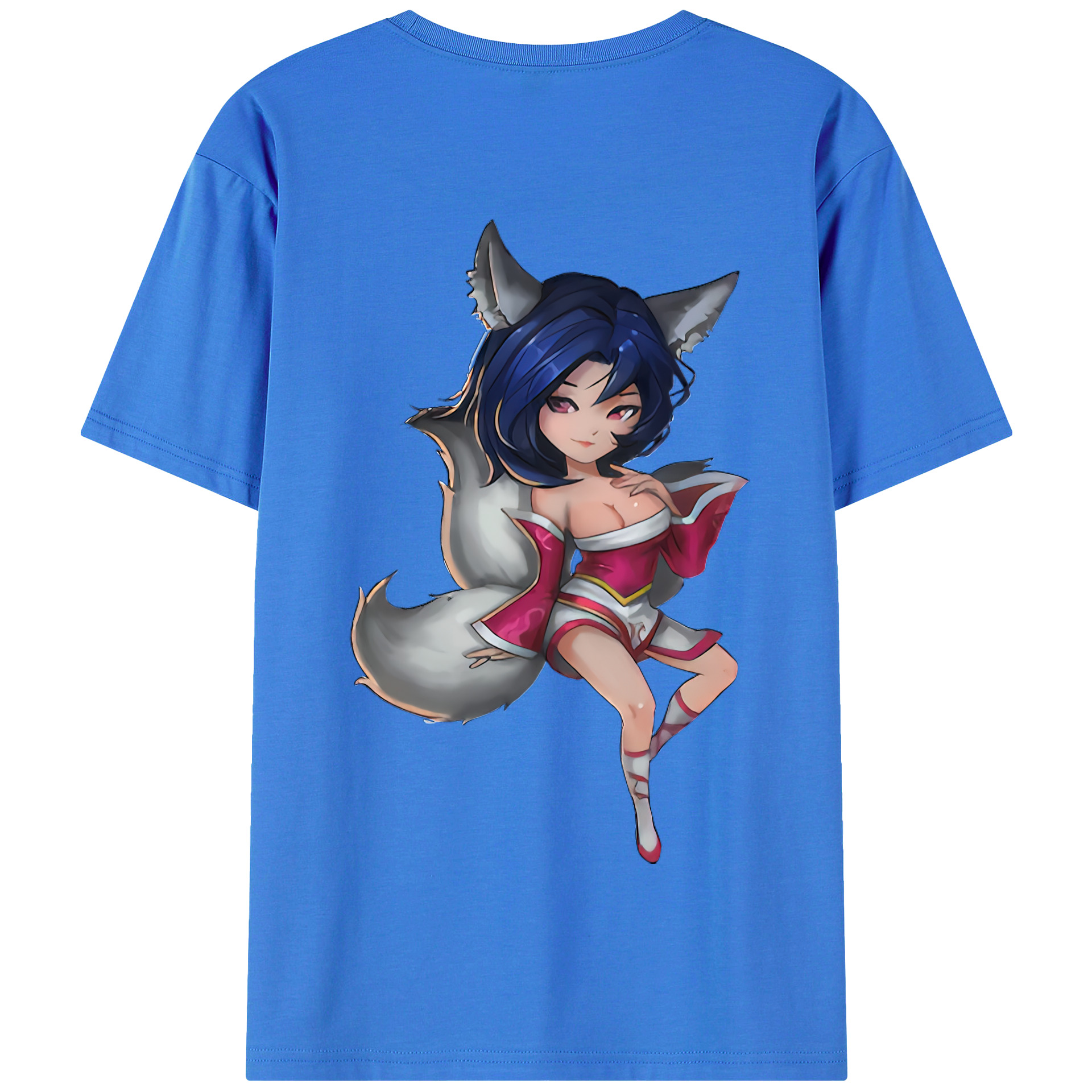 リーグ・オブ・レジェンド League of Legends LOL 綿100％半袖Tシャツ（背面プリント）