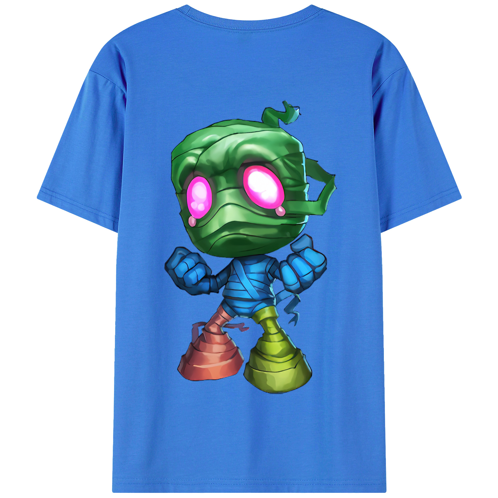 リーグ・オブ・レジェンド League of Legends LOL 綿100％半袖Tシャツ（背面プリント）
