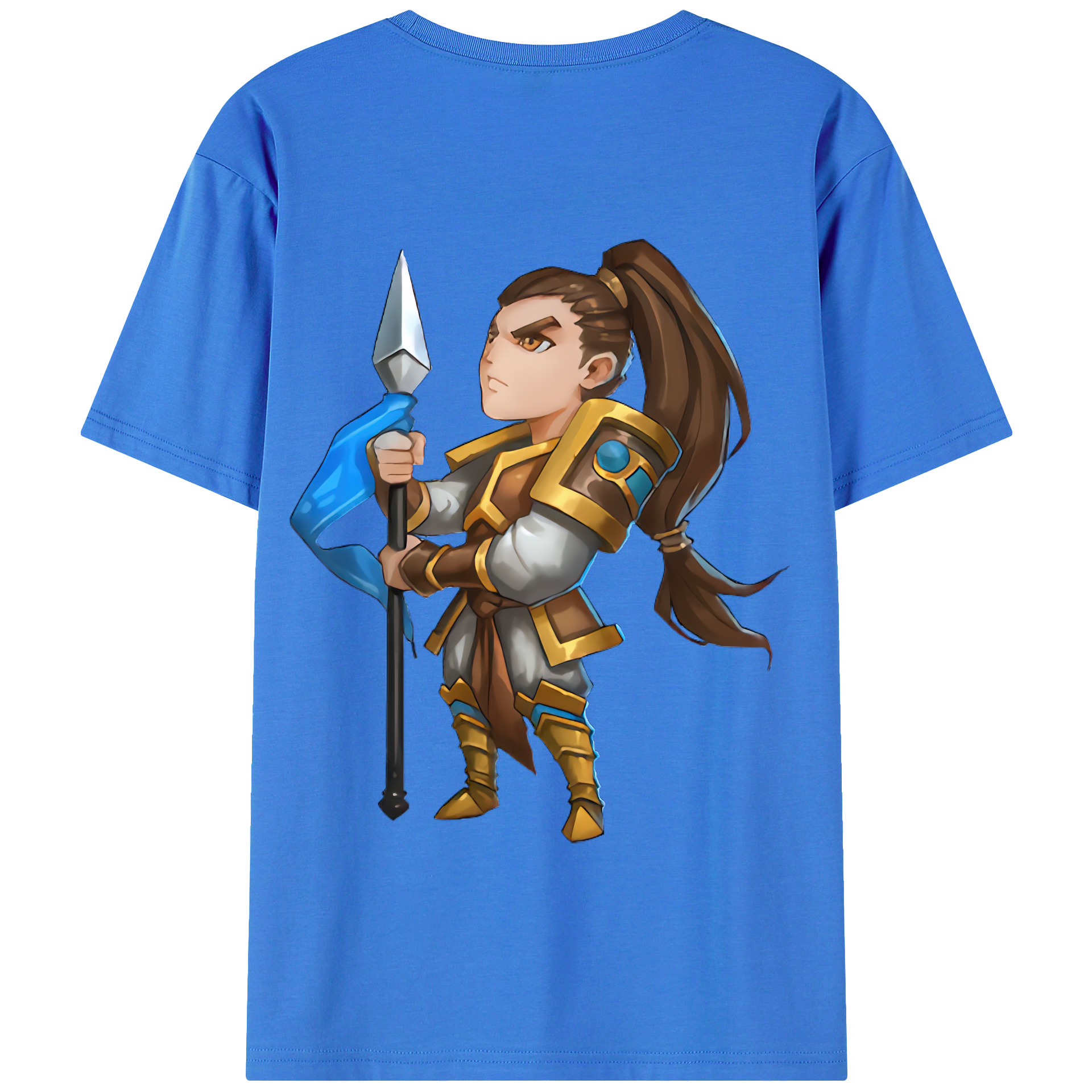 リーグ・オブ・レジェンド League of Legends LOL 綿100％半袖Tシャツ（背面プリント）