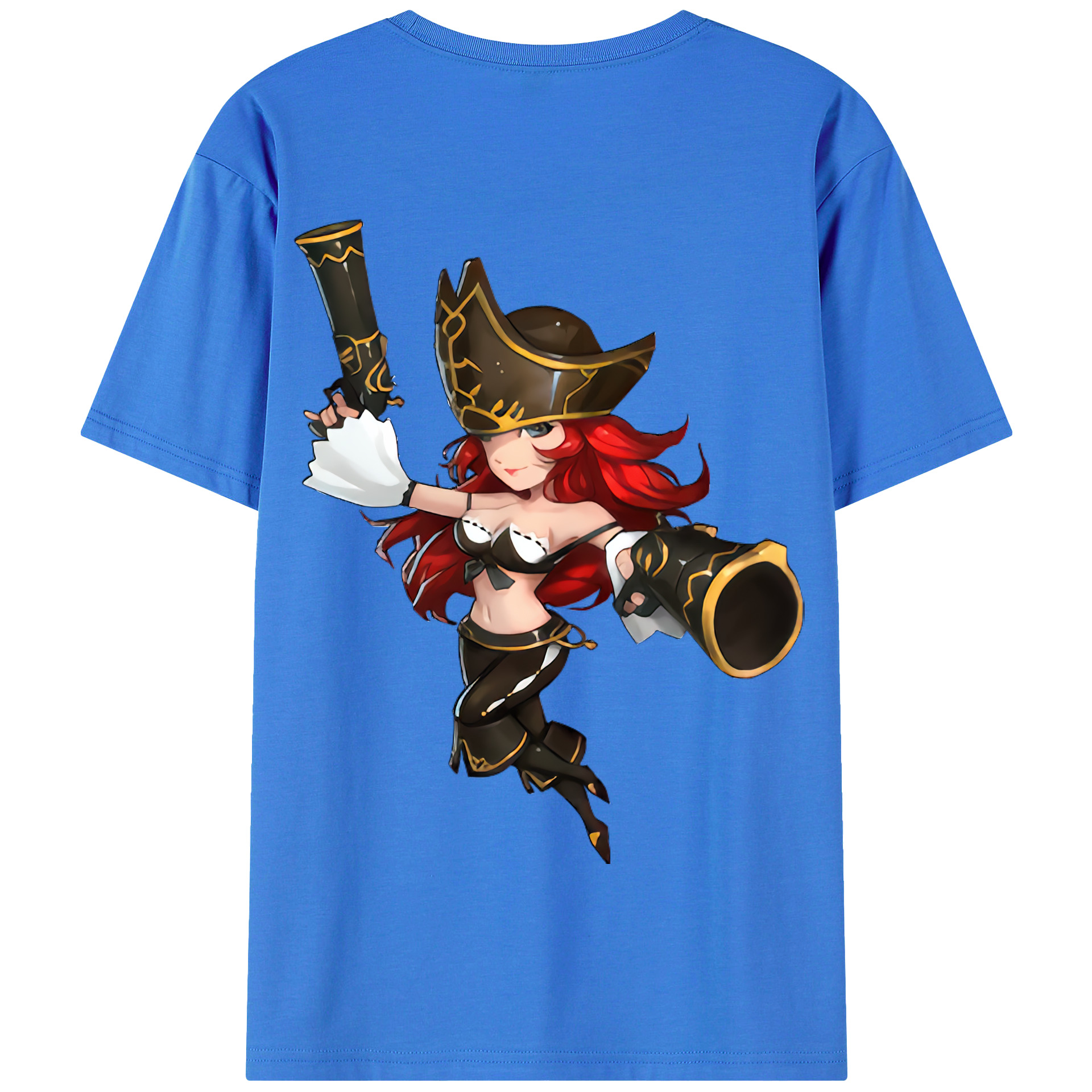 リーグ・オブ・レジェンド League of Legends LOL 綿100％半袖Tシャツ（背面プリント）