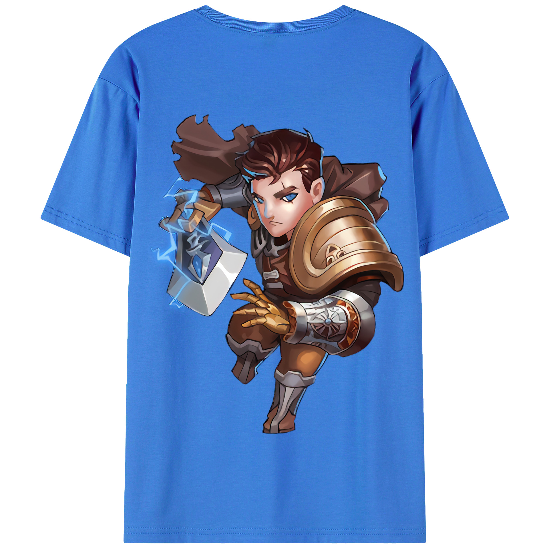 リーグ・オブ・レジェンド League of Legends LOL 綿100％半袖Tシャツ（背面プリント）