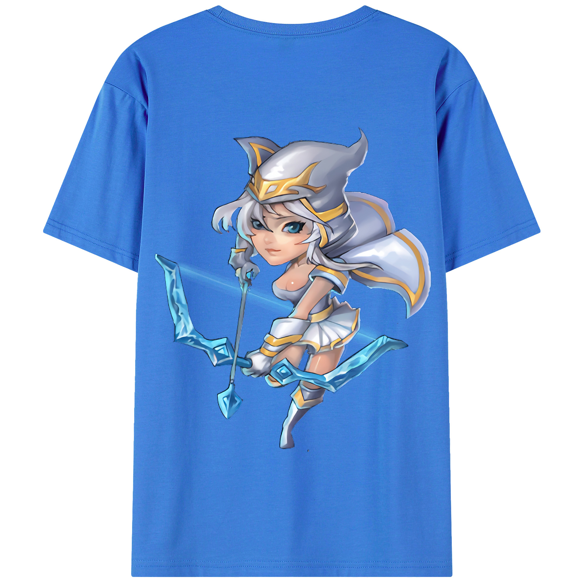 リーグ・オブ・レジェンド League of Legends LOL 綿100％半袖Tシャツ（背面プリント）