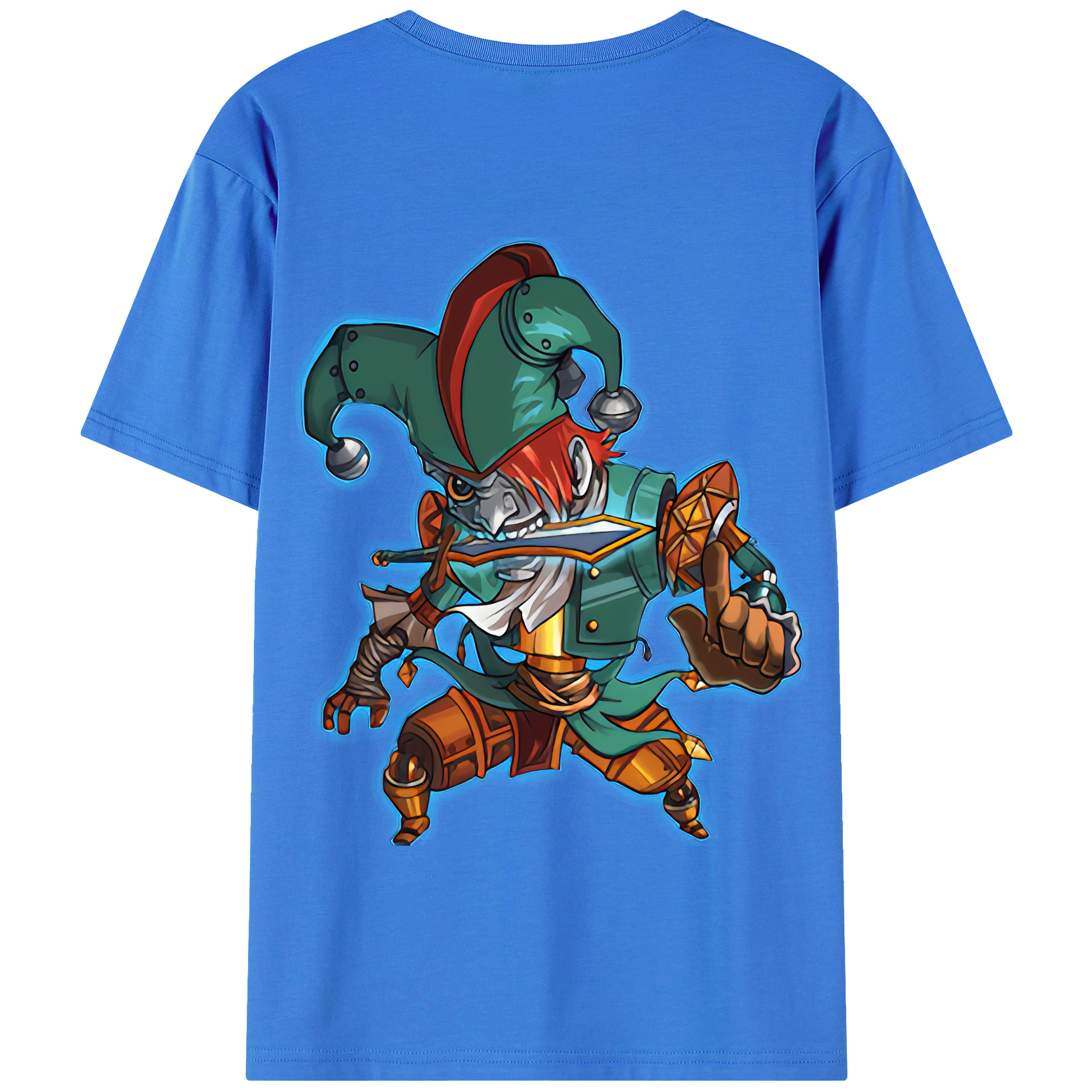 リーグ・オブ・レジェンド League of Legends LOL 綿100％半袖Tシャツ（背面プリント）