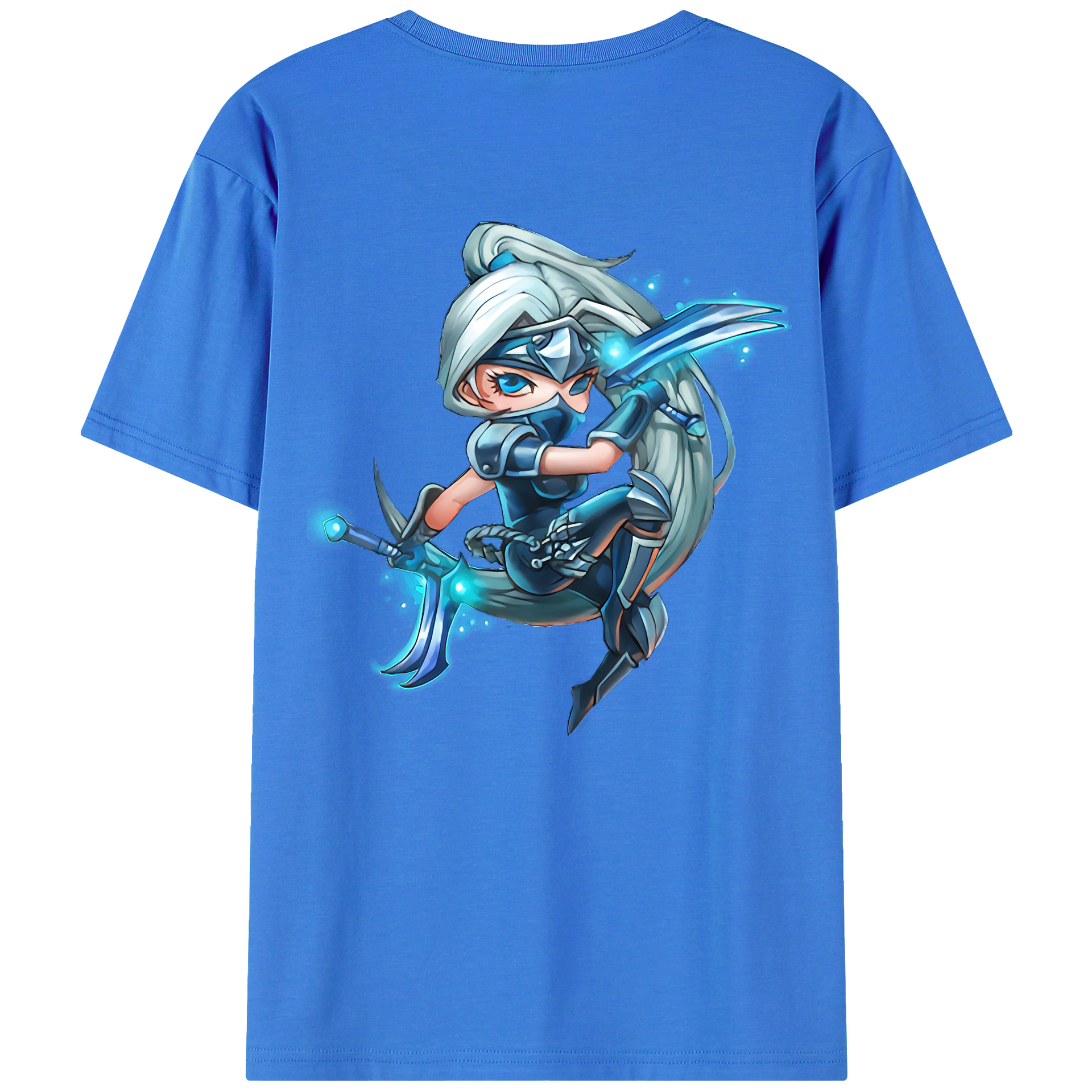 リーグ・オブ・レジェンド League of Legends LOL 綿100％半袖Tシャツ（背面プリント）