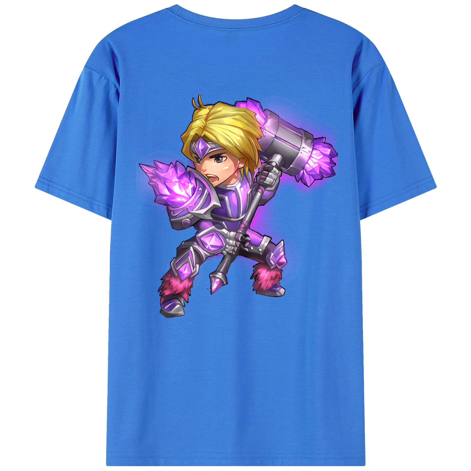 リーグ・オブ・レジェンド League of Legends LOL 綿100％半袖Tシャツ（背面プリント）