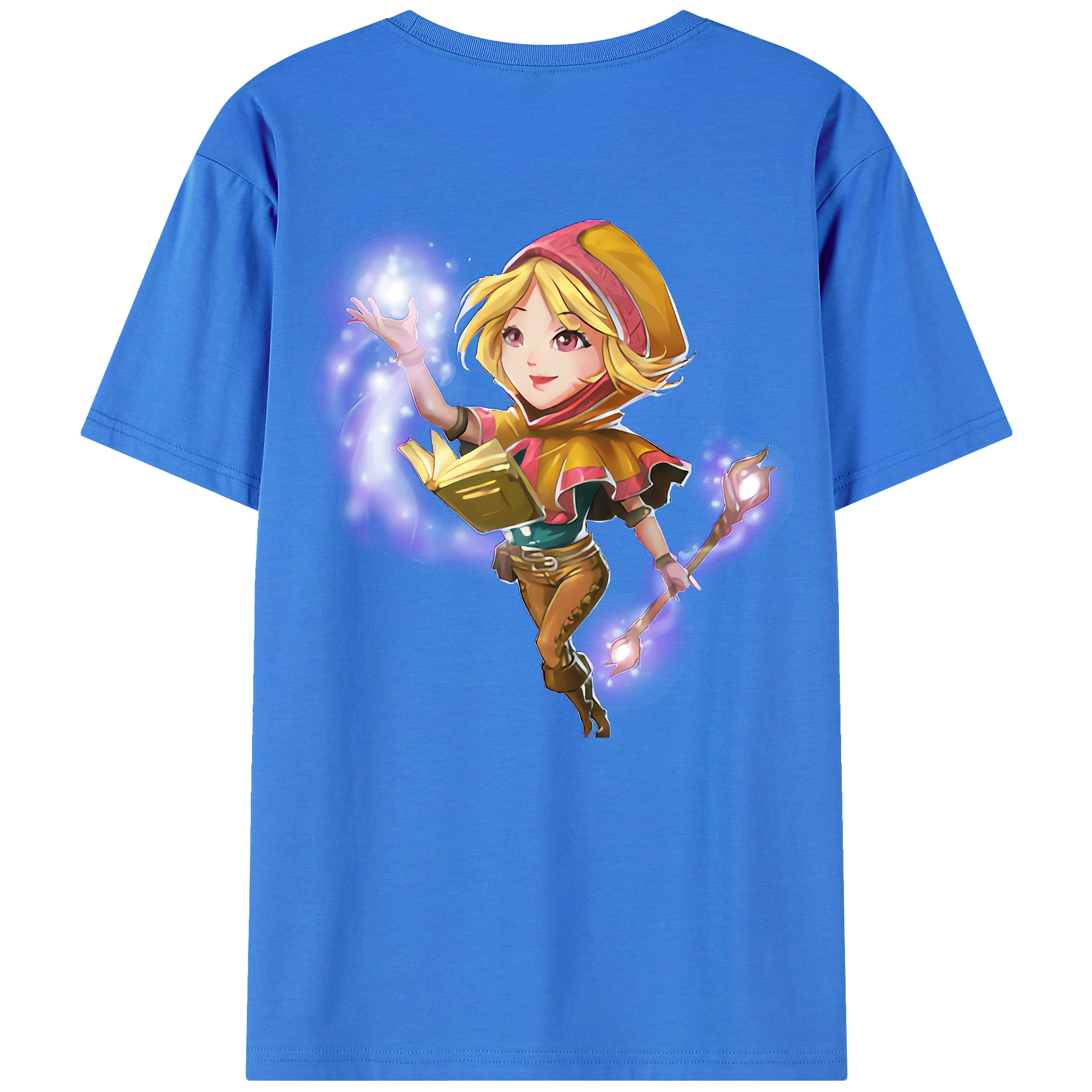 リーグ・オブ・レジェンド League of Legends LOL 綿100％半袖Tシャツ（背面プリント）