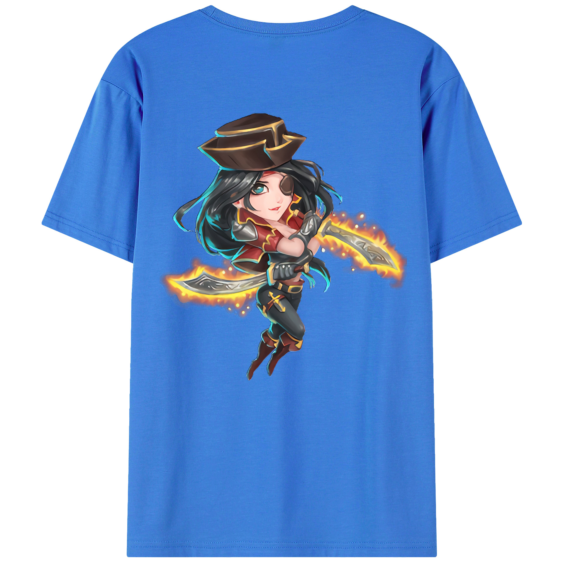 リーグ・オブ・レジェンド League of Legends LOL 綿100％半袖Tシャツ（背面プリント）