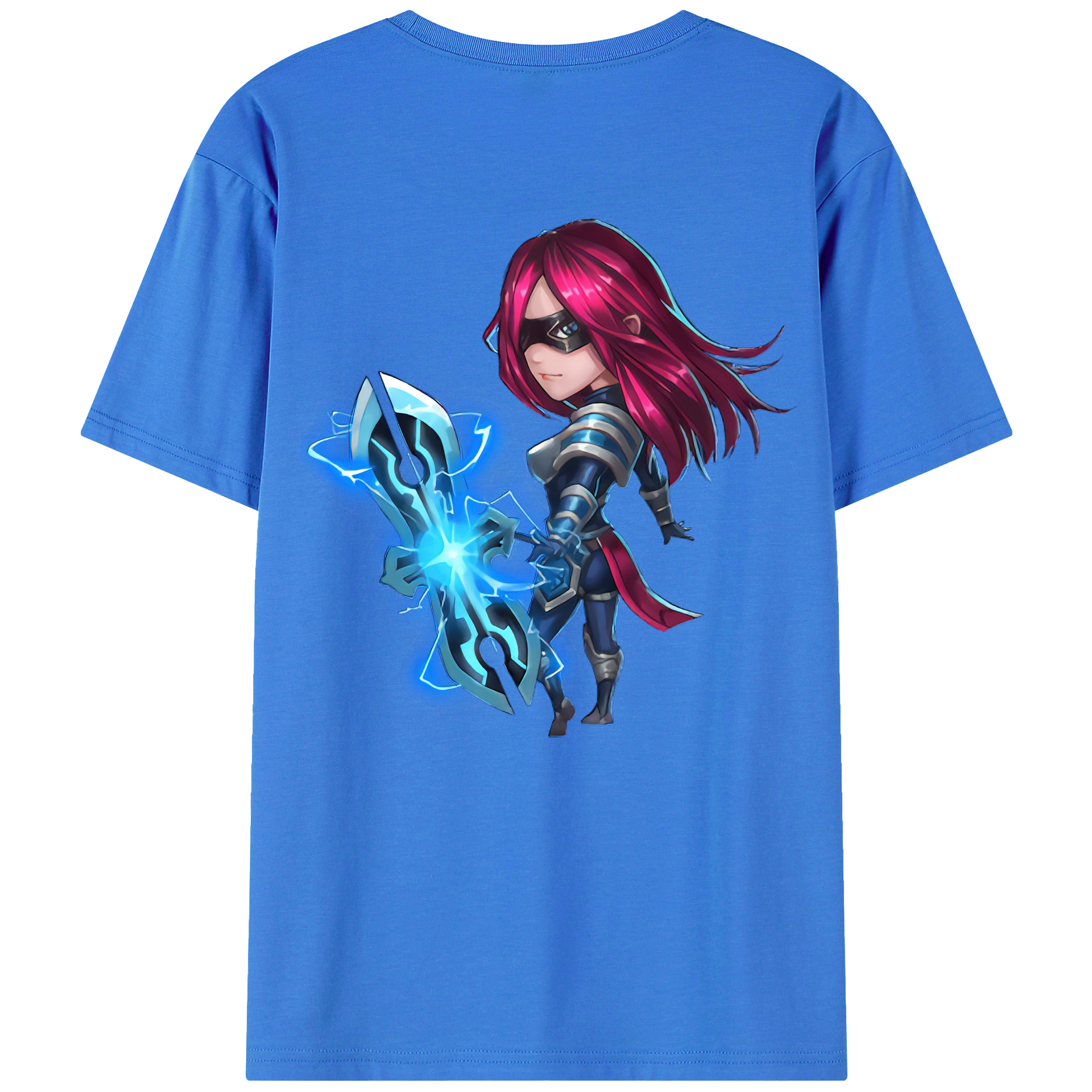 リーグ・オブ・レジェンド League of Legends LOL 綿100％半袖Tシャツ（背面プリント）