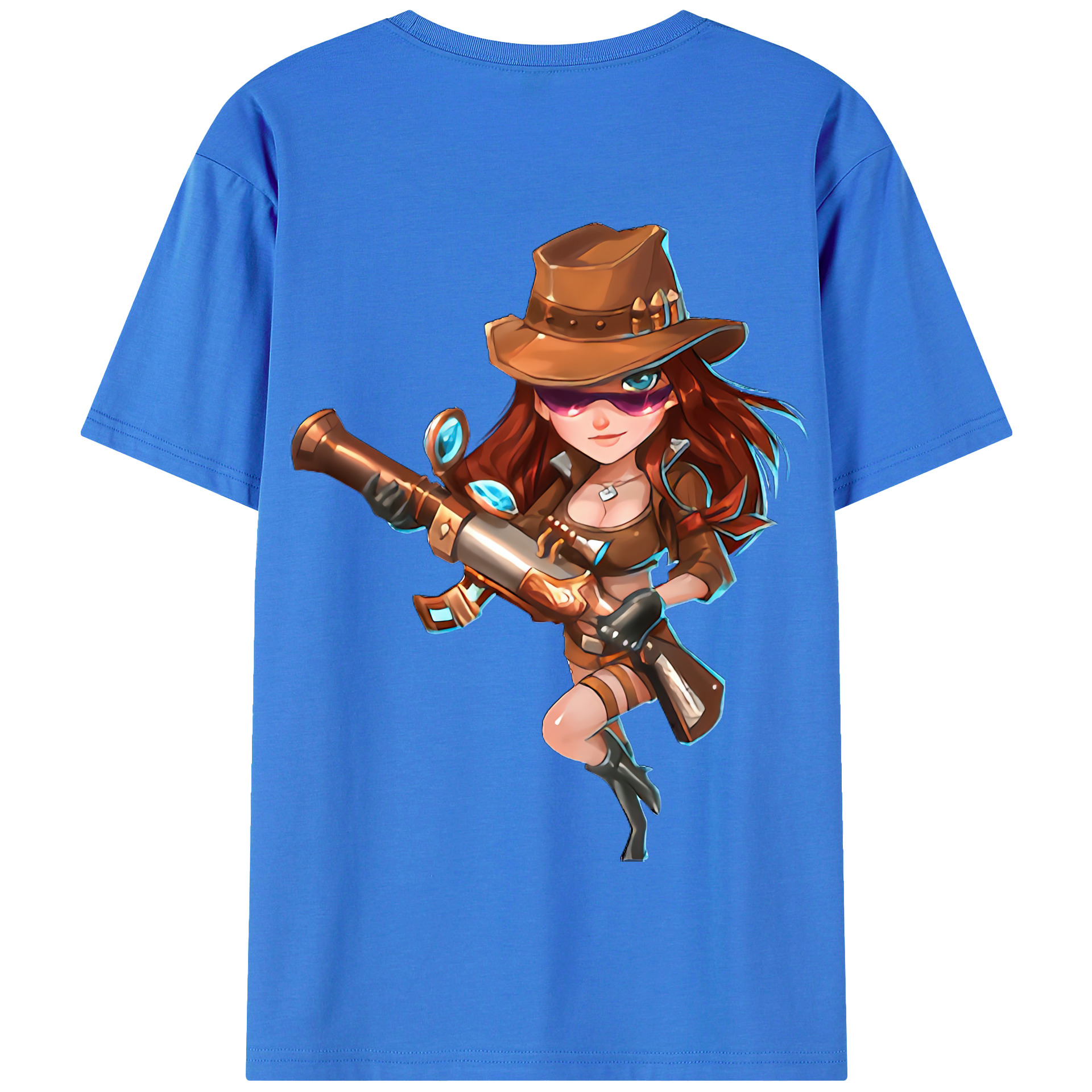リーグ・オブ・レジェンド League of Legends LOL 綿100％半袖Tシャツ（背面プリント）