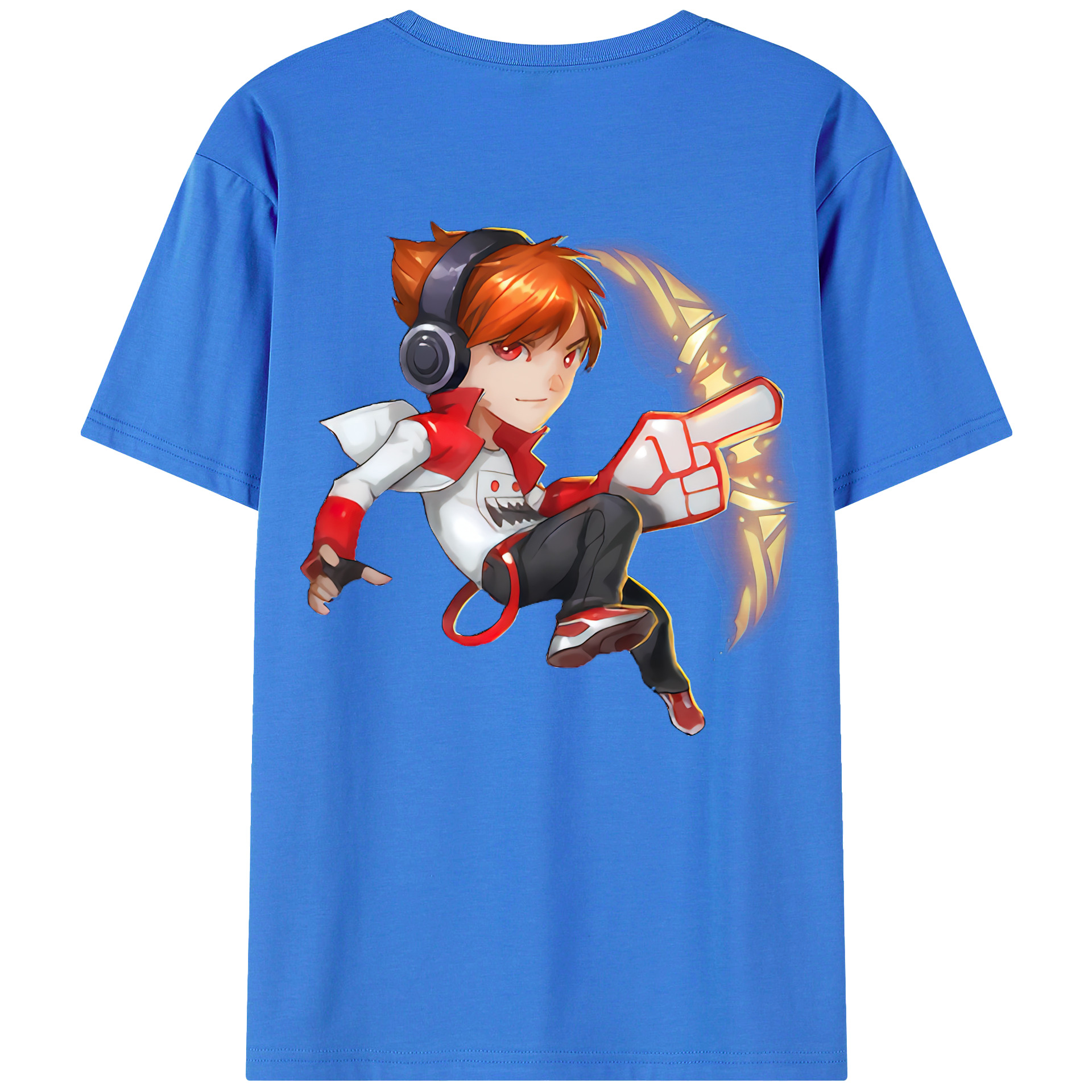 リーグ・オブ・レジェンド League of Legends LOL 綿100％半袖Tシャツ（背面プリント）