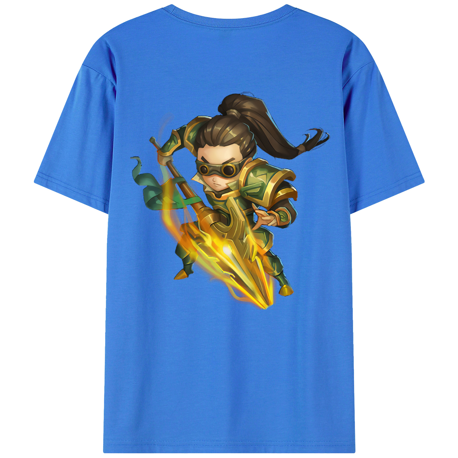 リーグ・オブ・レジェンド League of Legends LOL 綿100％半袖Tシャツ（背面プリント）