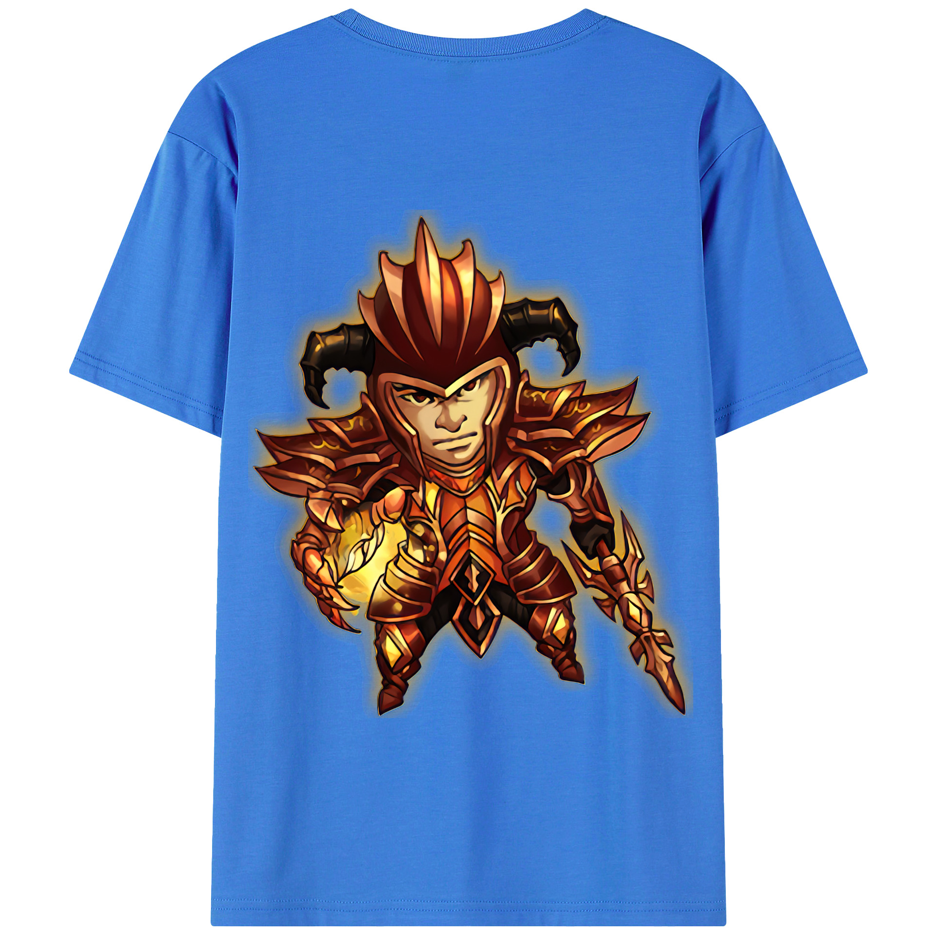 リーグ・オブ・レジェンド League of Legends LOL 綿100％半袖Tシャツ（背面プリント）